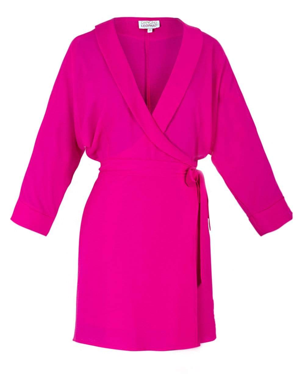 Valley Mini Dress| Dancing Leopard (Magenta)