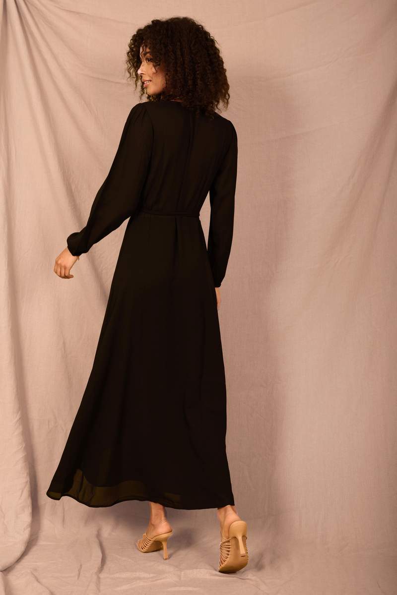 Jagger Dress | Dancing Leopard | Black