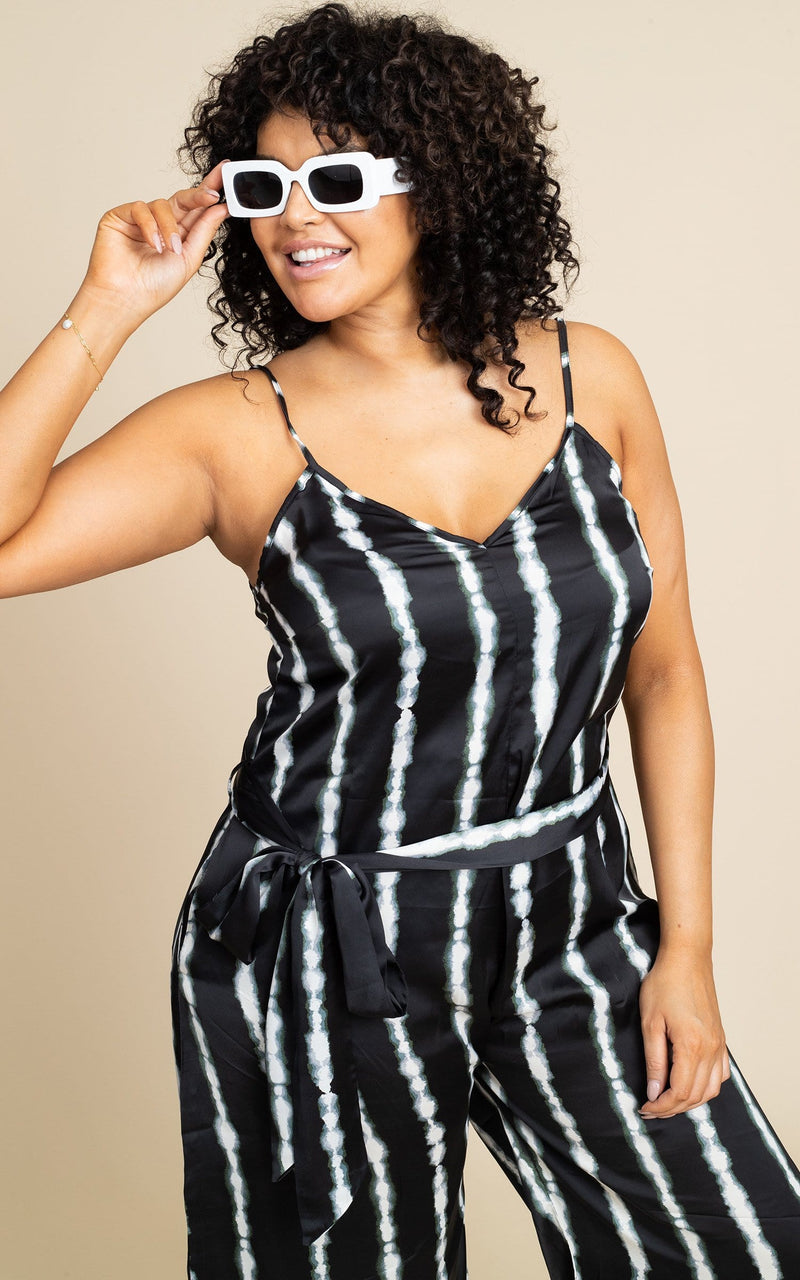 Gabriella Jumpsuit | Dancing Leopard (Tie Dye)