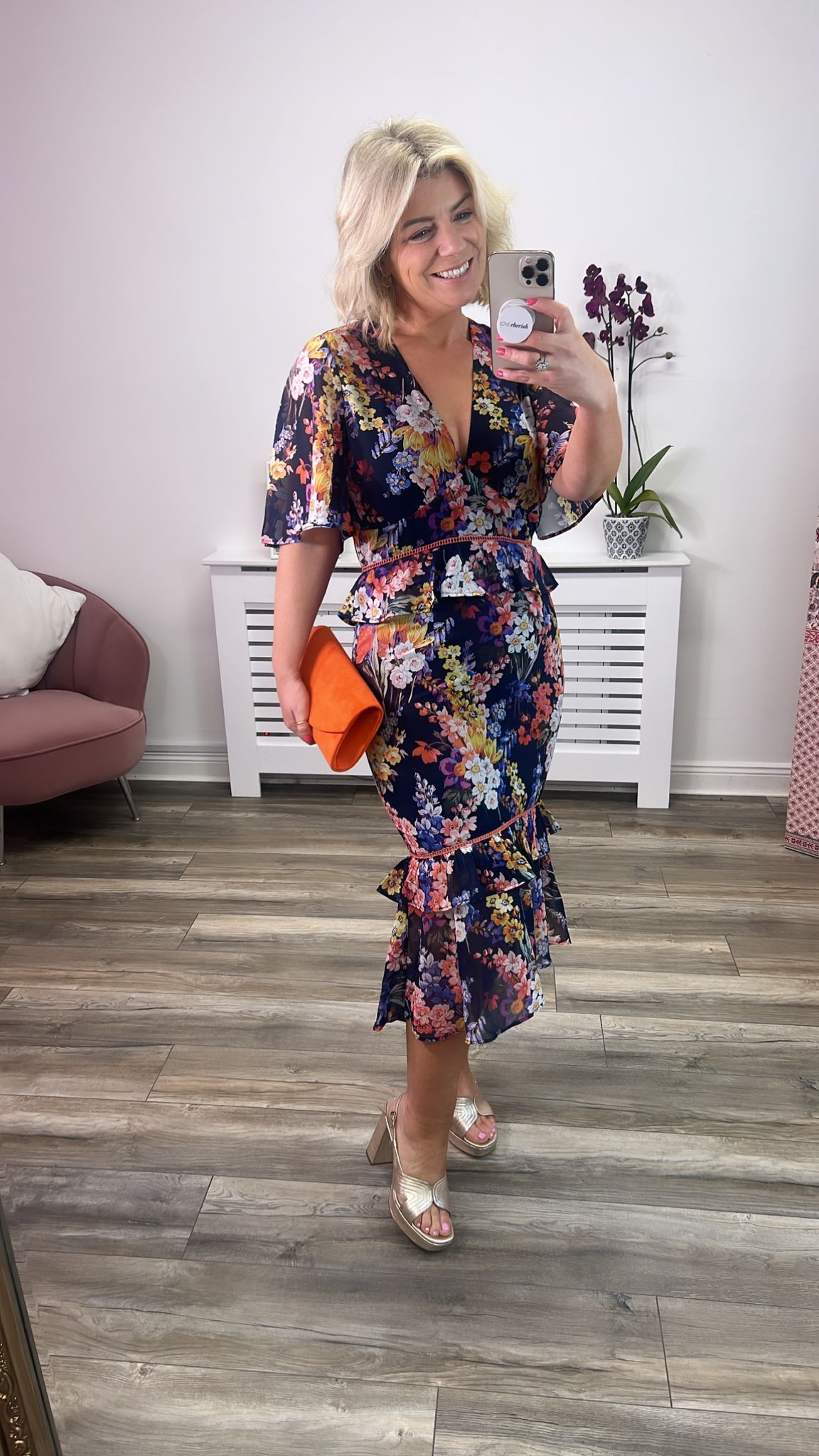 The Frima Midi Tea Dress