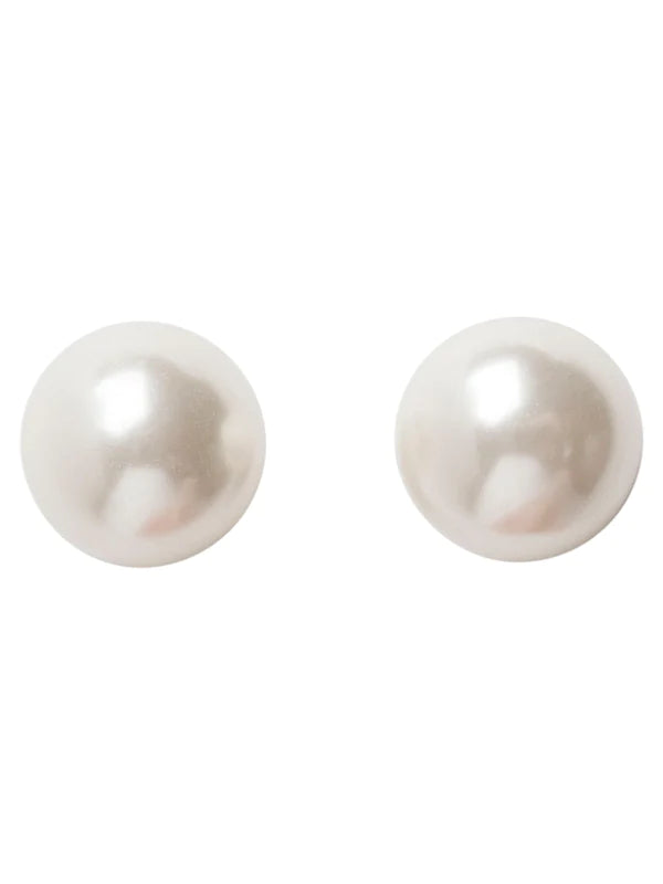 MEDIO STUD EARRINGS (WHITECAP GRAY)
