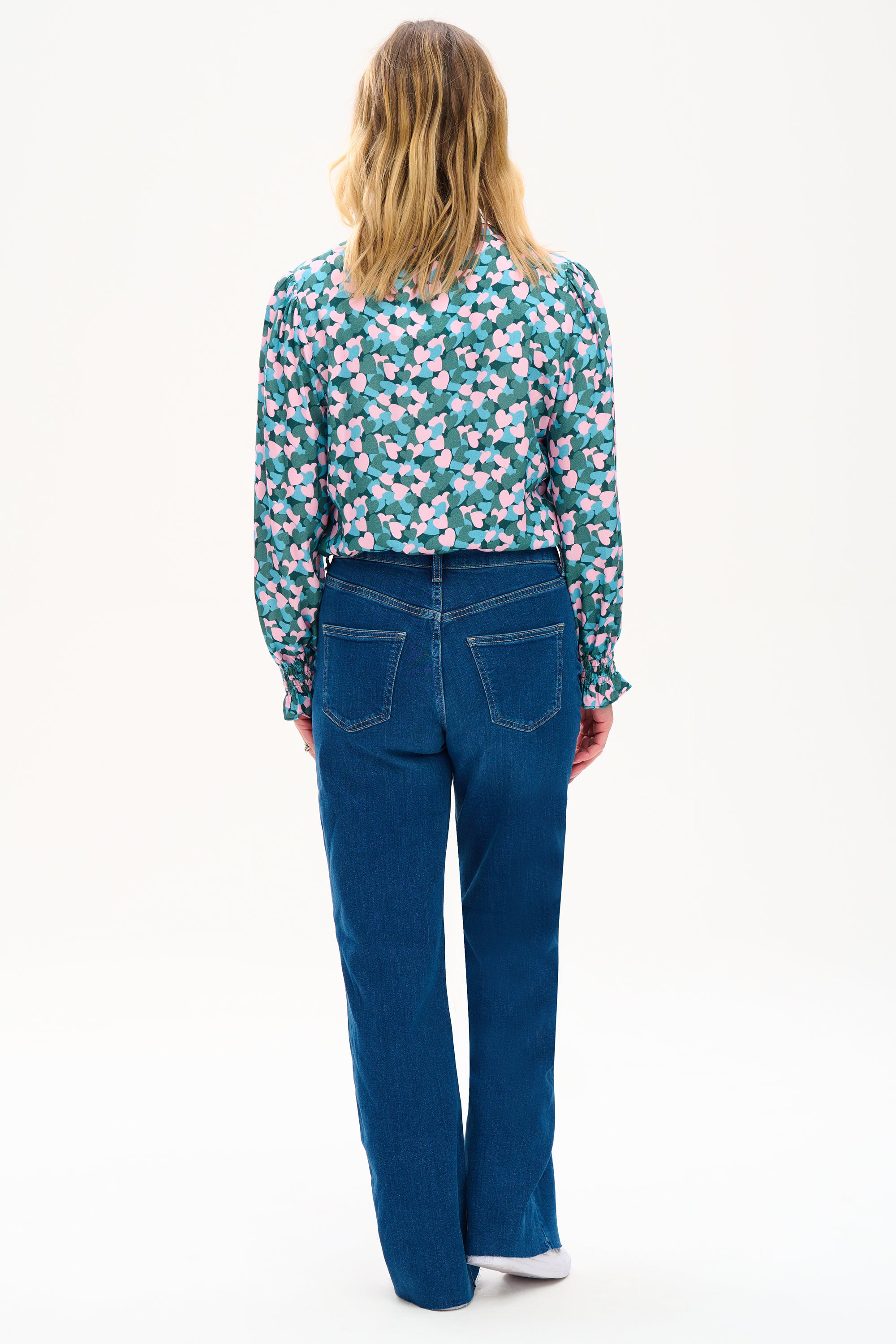 Joan Shirt - Multi, Layered Hearts