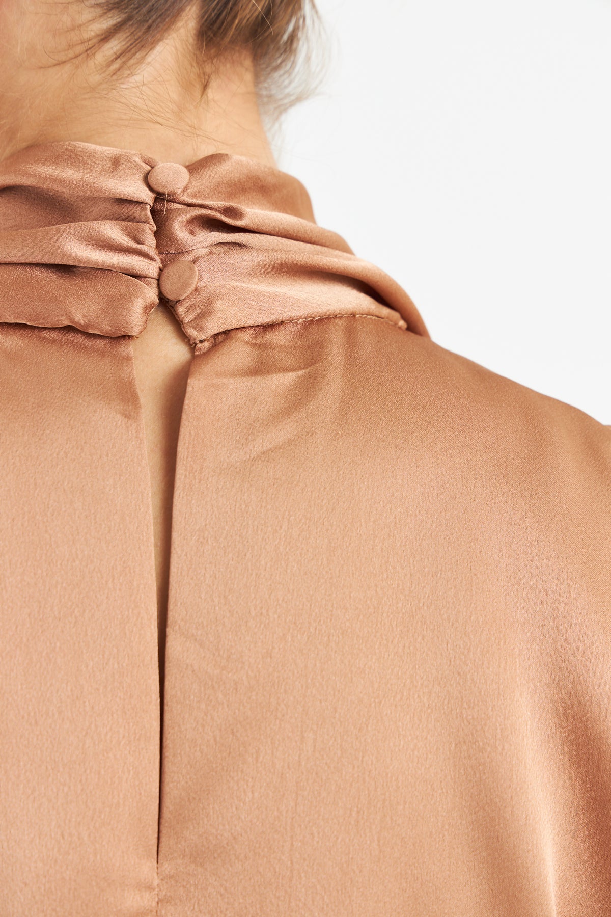 Lauren Sleeveless Blouse (Beige)