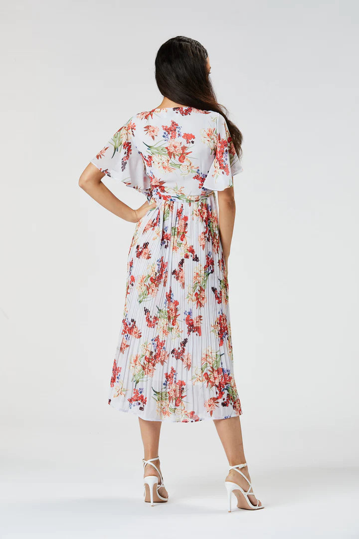 Salma Wrap Dress (Lilac)