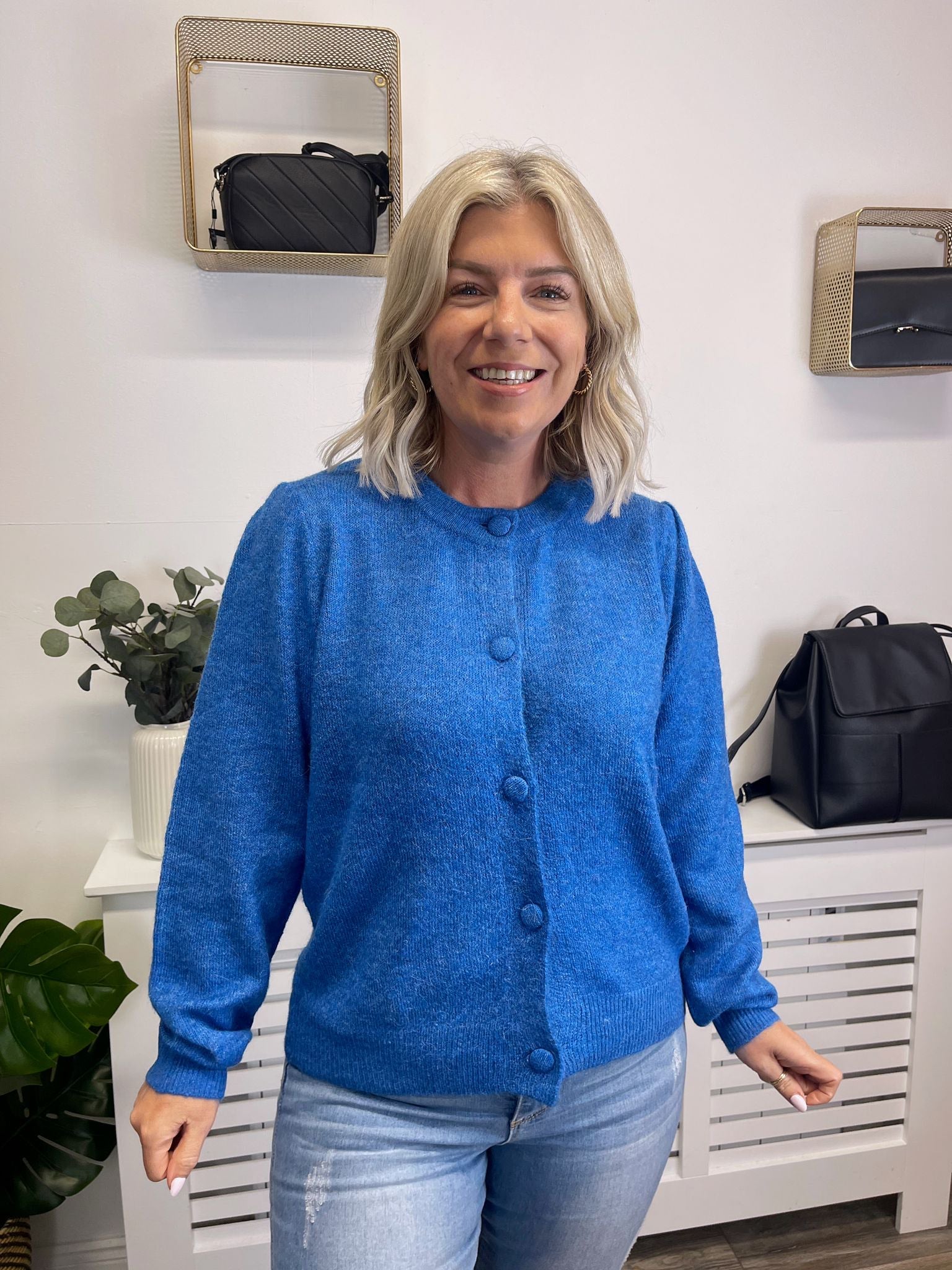 Cora Cardigan (French Blue)