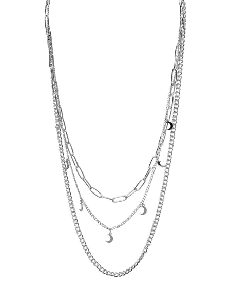 USIE COMBI NECKLACE (SILVER)