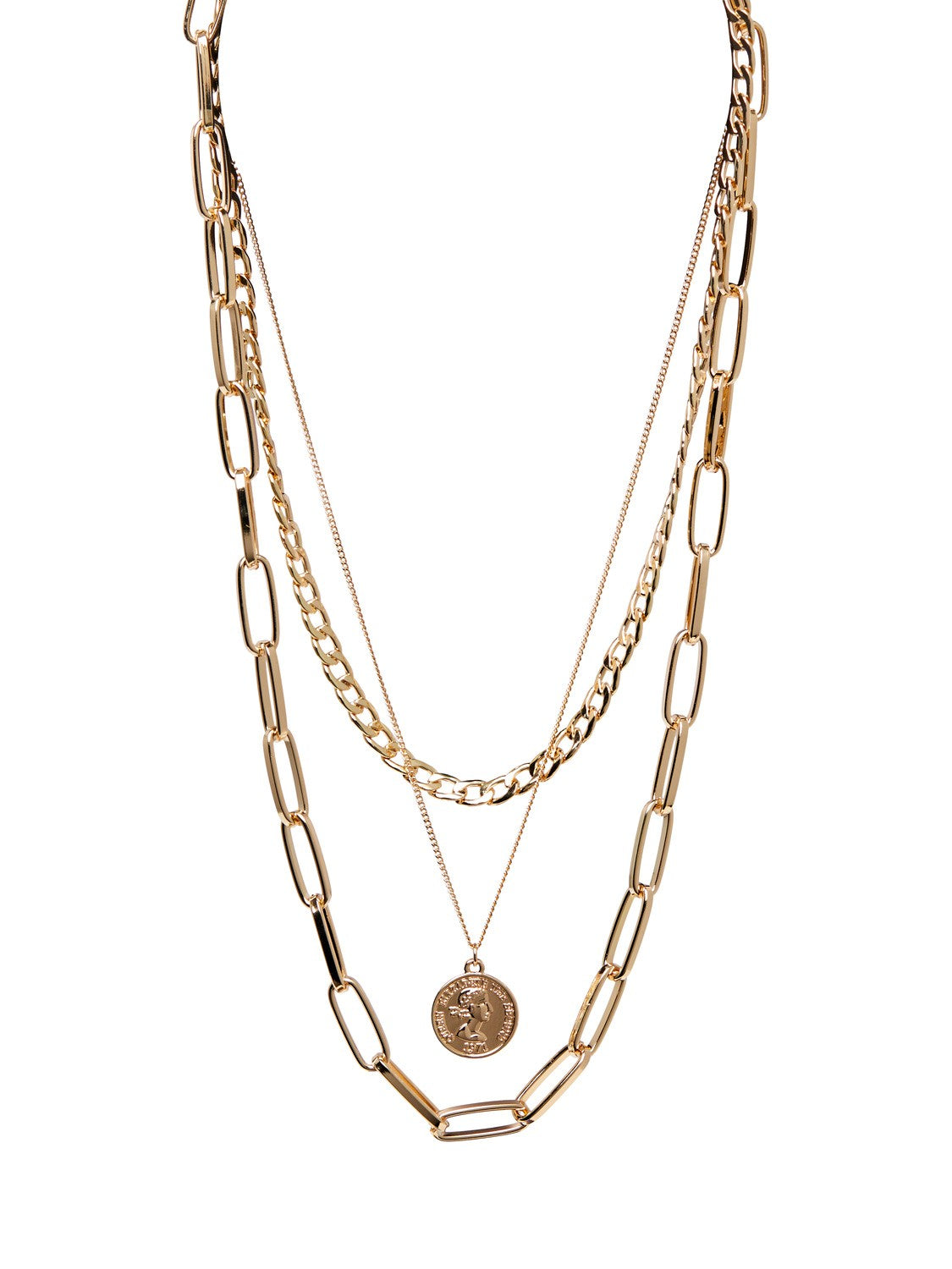 Mehia Combi Necklace (Gold)