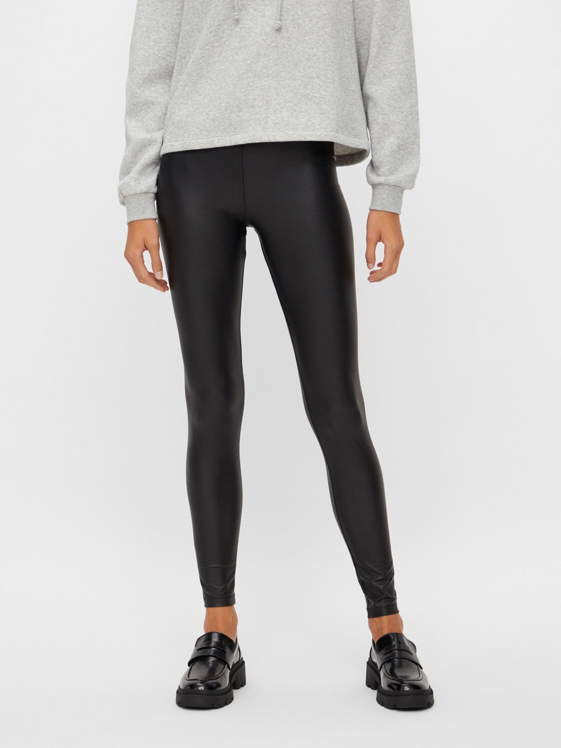 Coirla Shiny Leggings (Black)