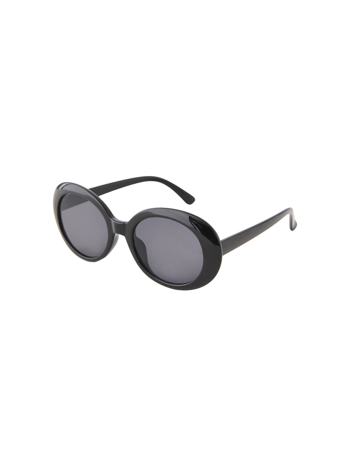 Sandra Round Sunglasses (Black)