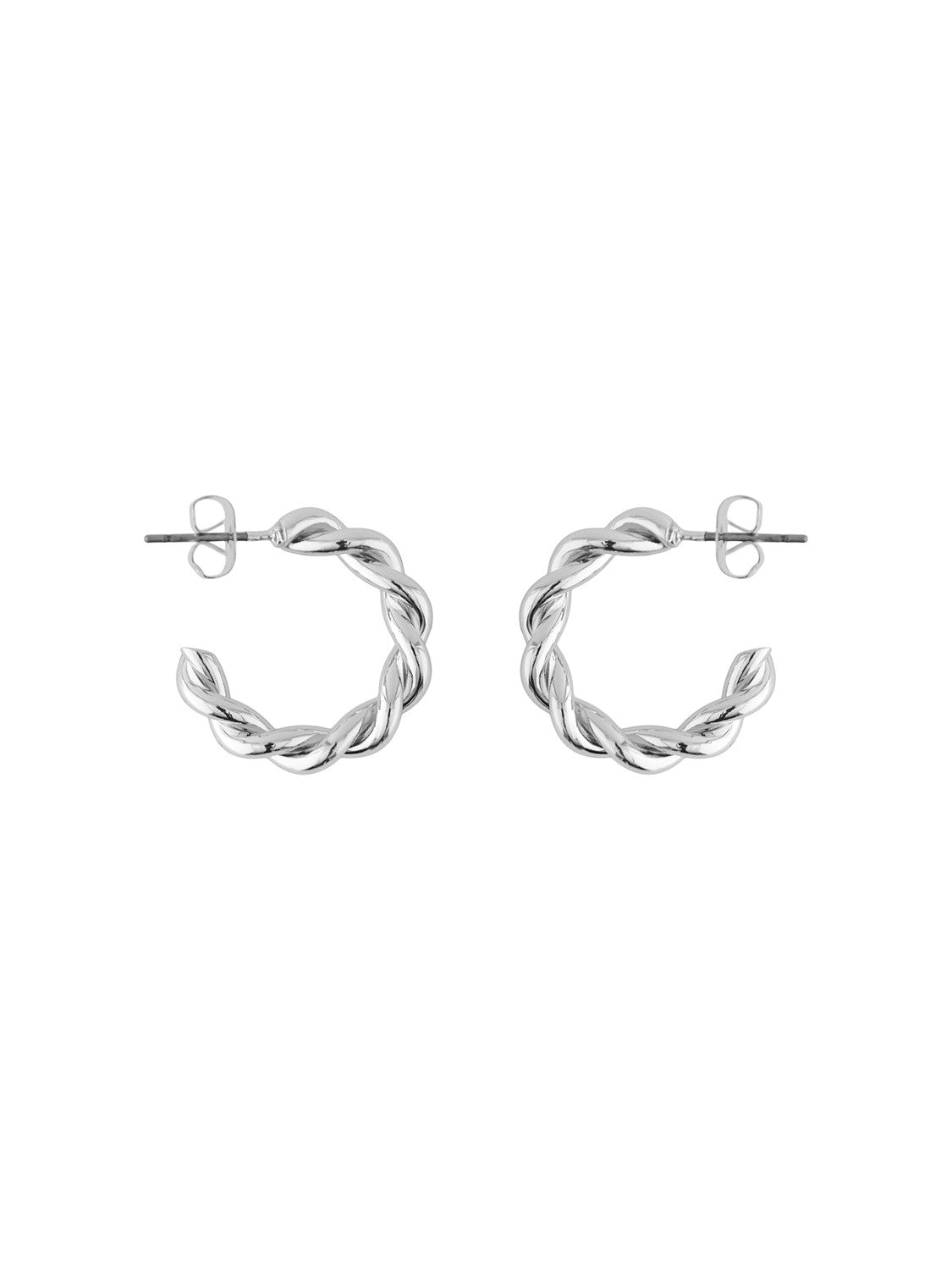 Sandra Hoop Earring (Silver)