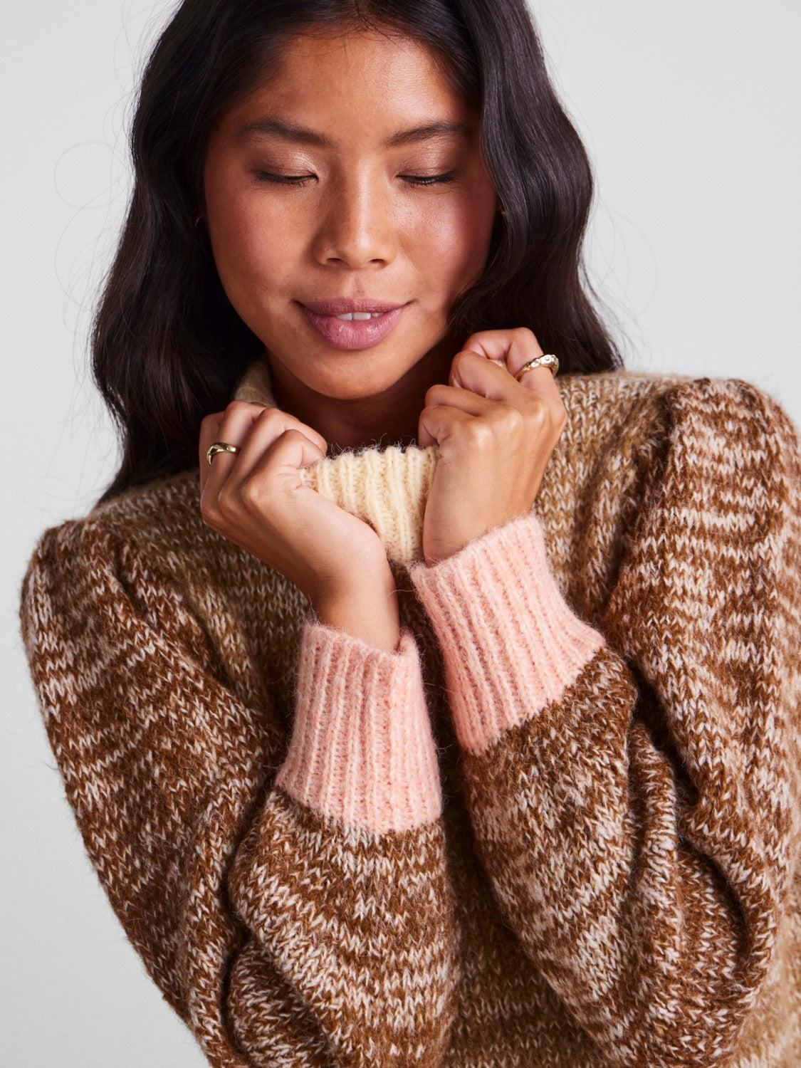 Felisia High Neck Jumper (Dijon)