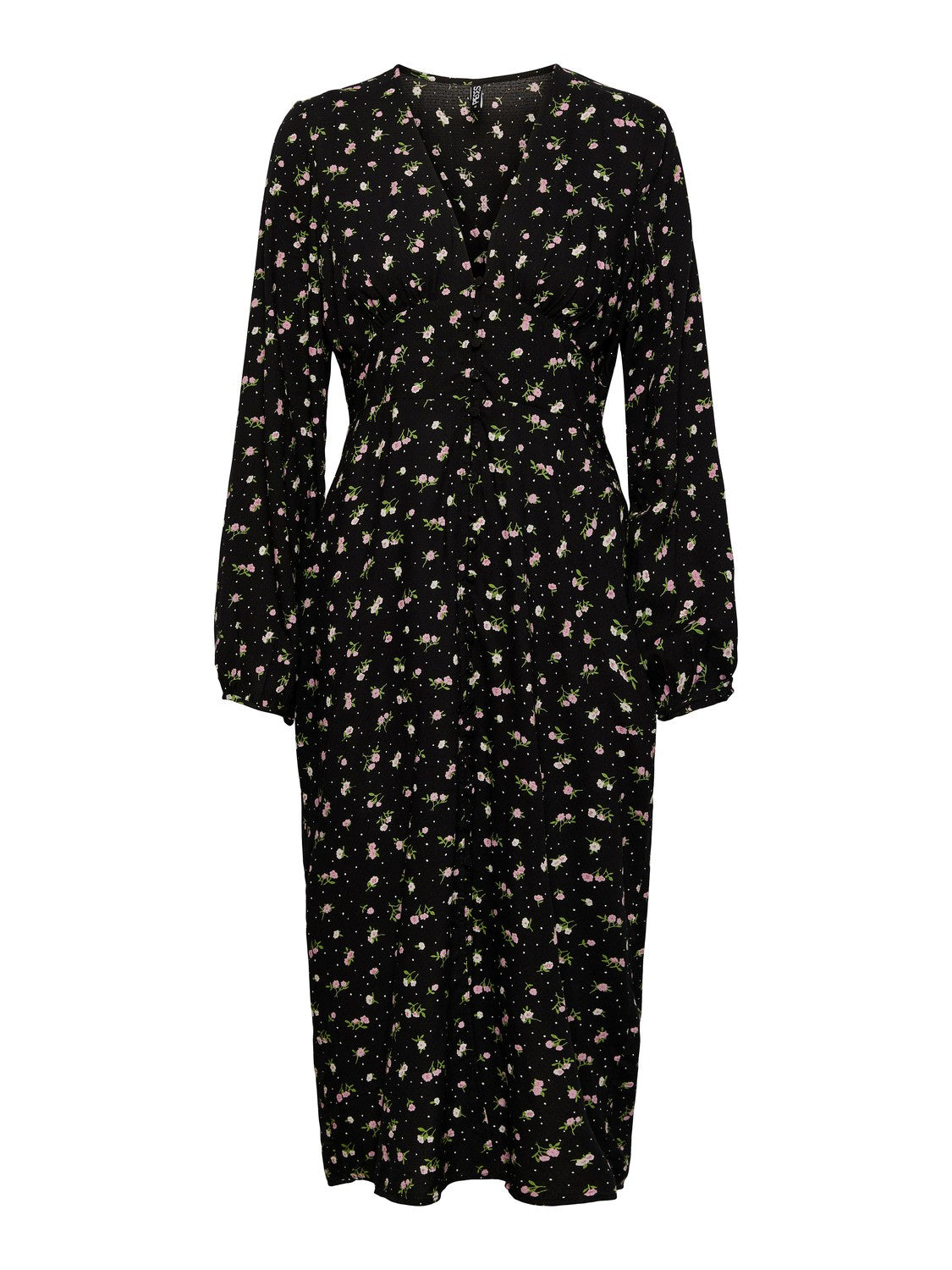 Kennedy Dress (Black Flower)