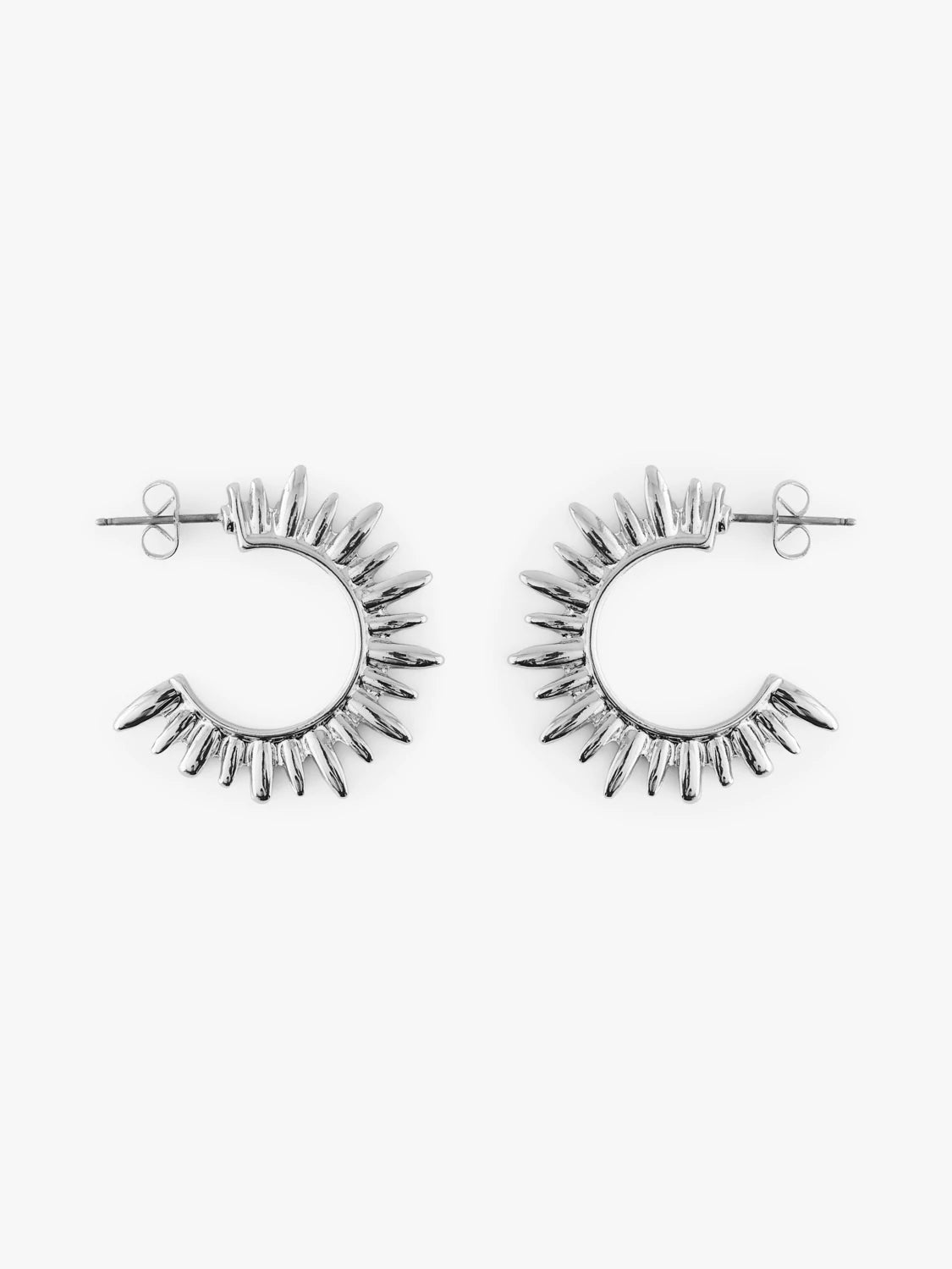 Vike Hoop Earring (Silver)