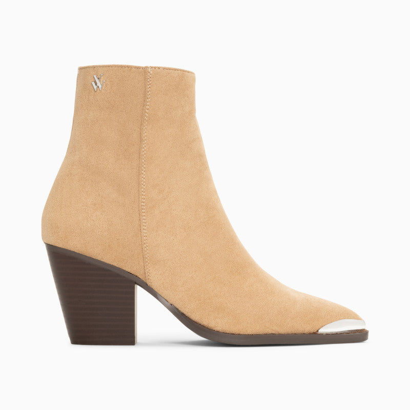 Jenn Cowboy Boot (Beige)