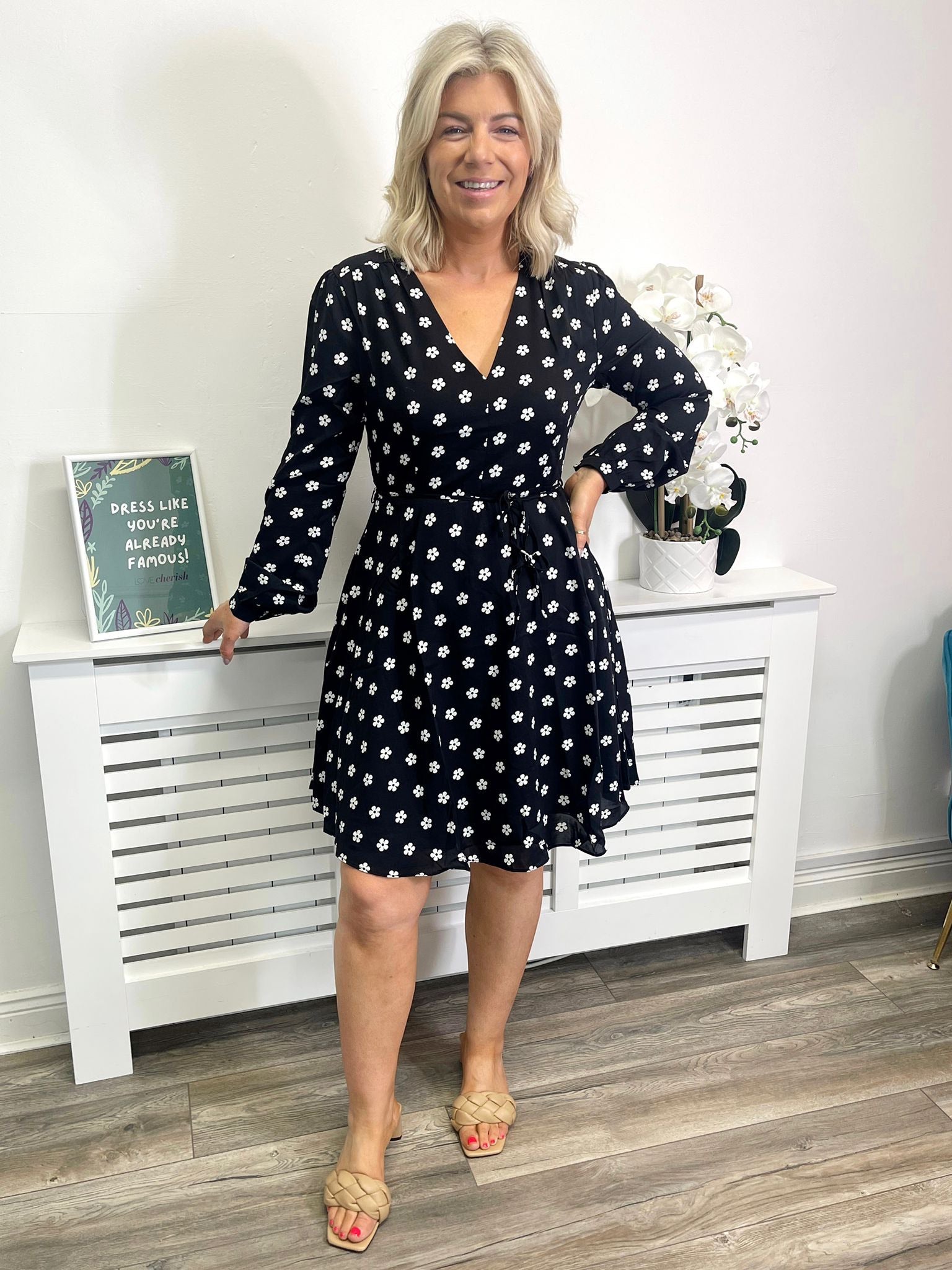 Katie Mini Dress (Black)