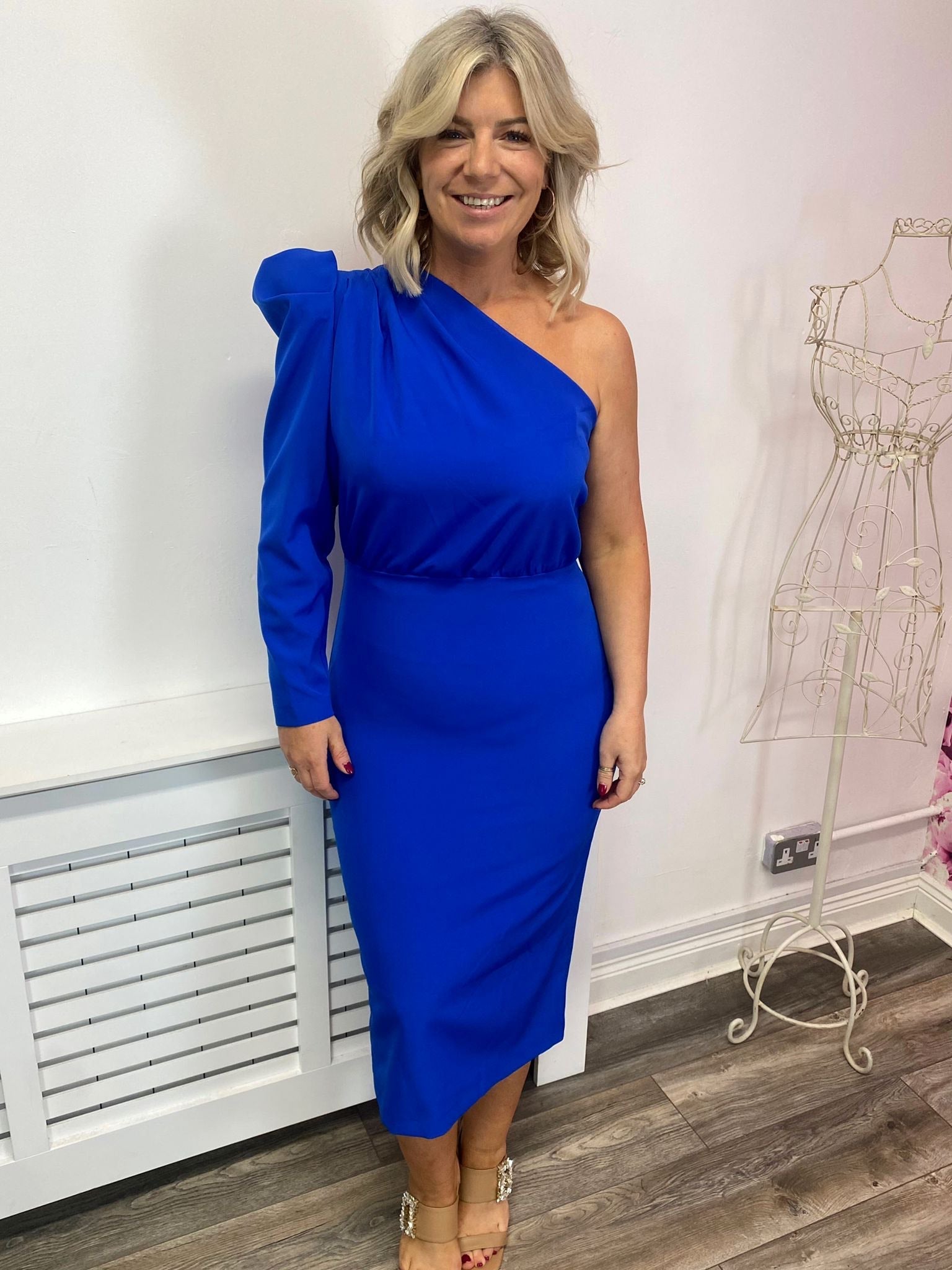 Lourdes Dress (Blue)