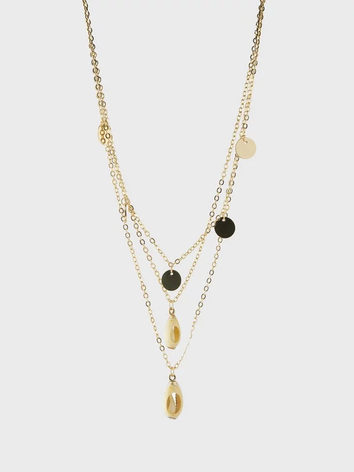 Pcvigola Combi Necklace (Gold)