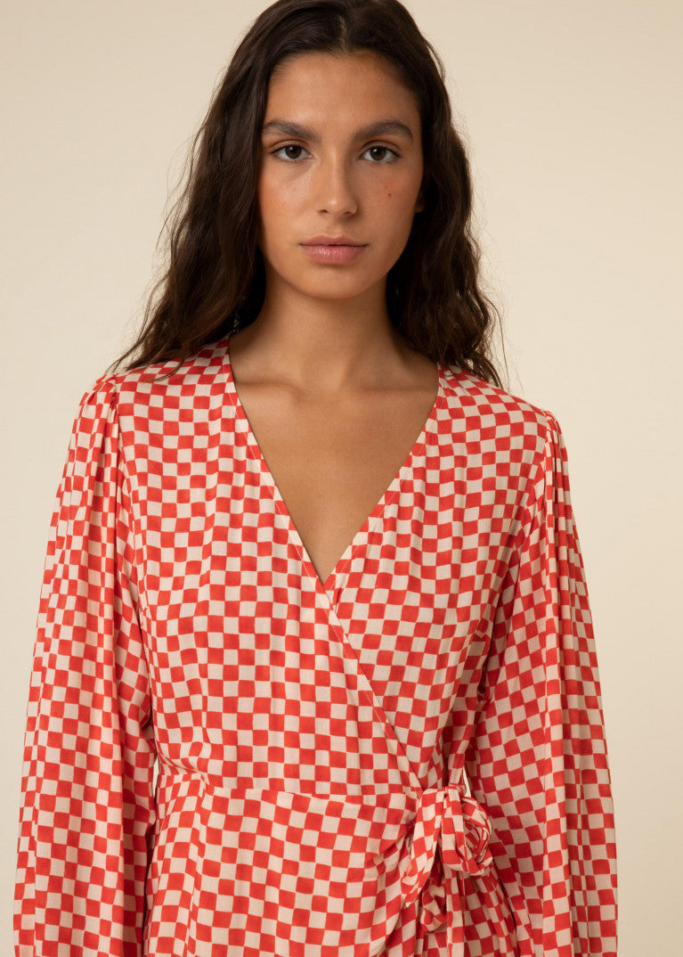 FRNCH Wrap Dress