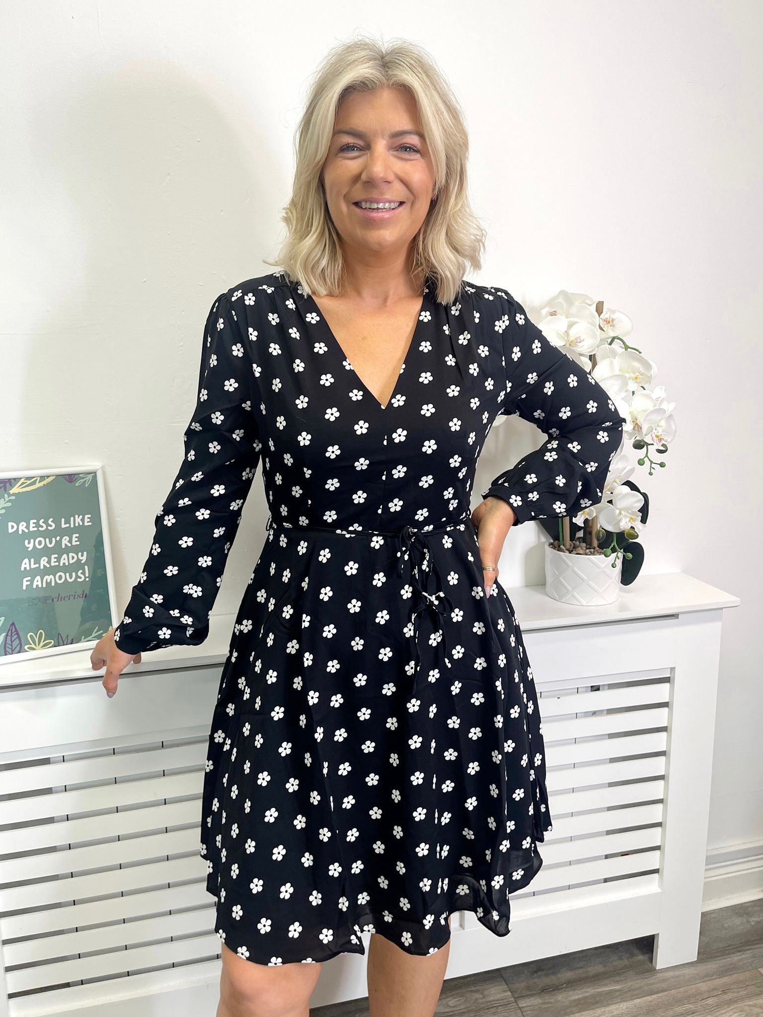 Katie Mini Dress (Black)