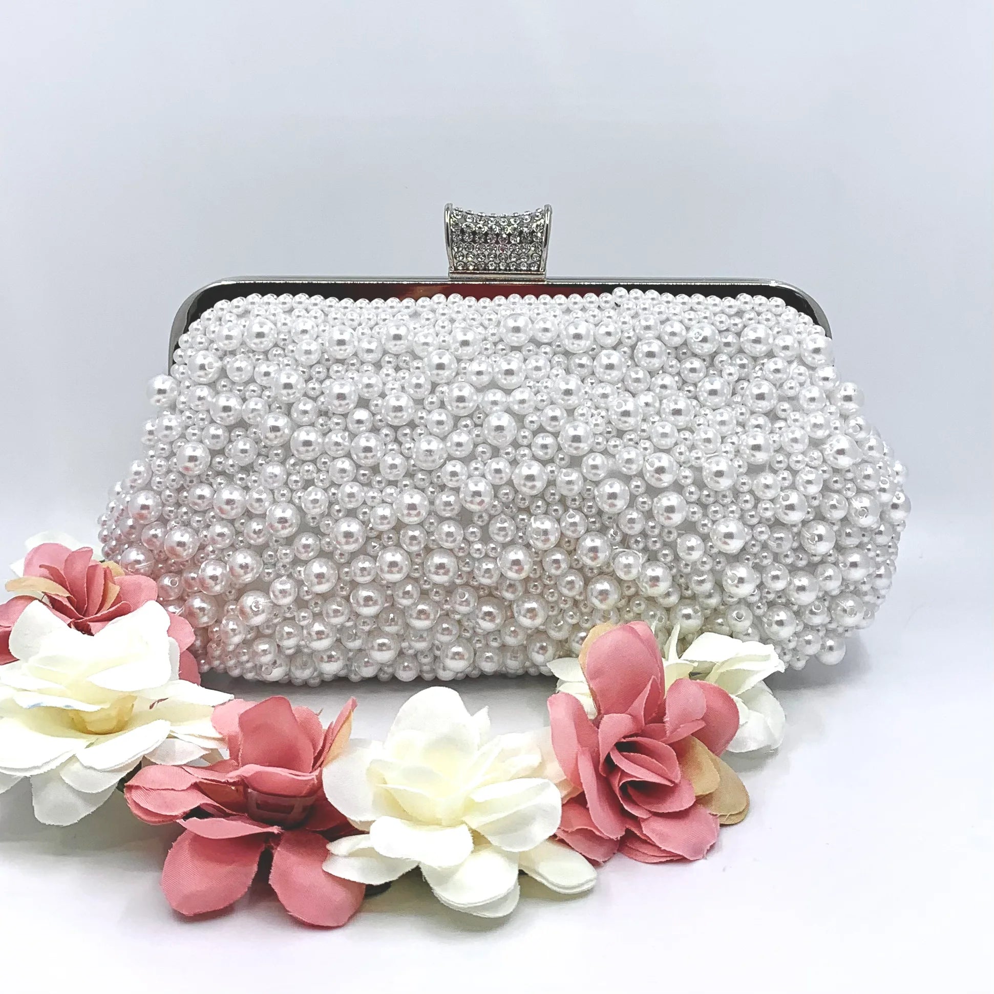 Penney Pearl Clutch