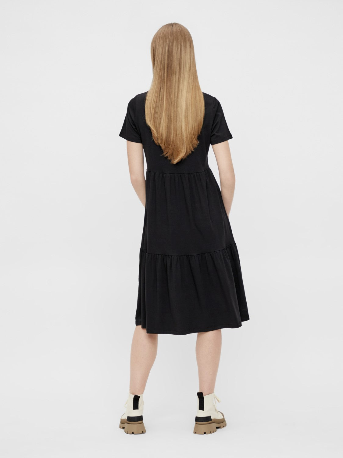 Stephanie Smock Dress (Black)
