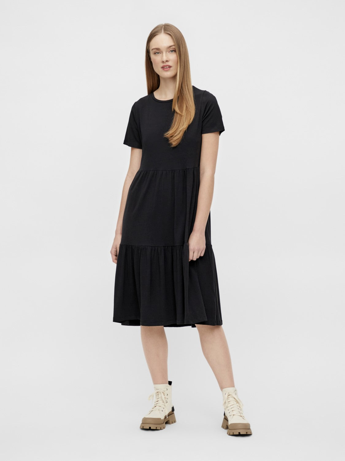 Stephanie Smock Dress (Black)