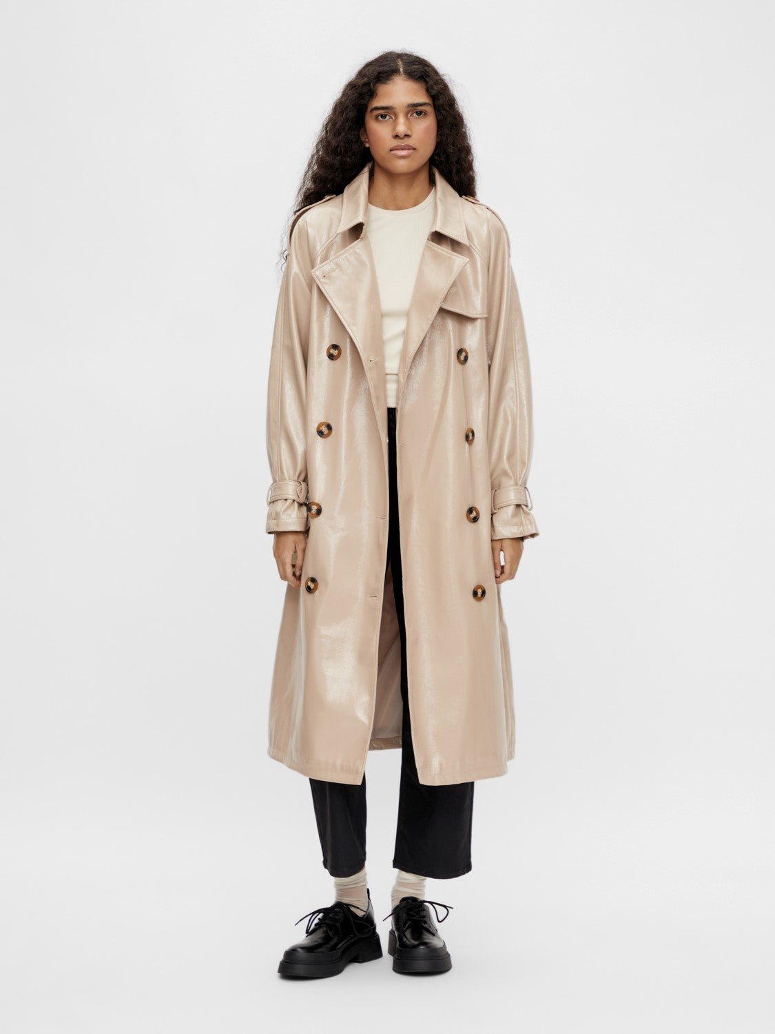 Jerika Trench Coat (Humus)