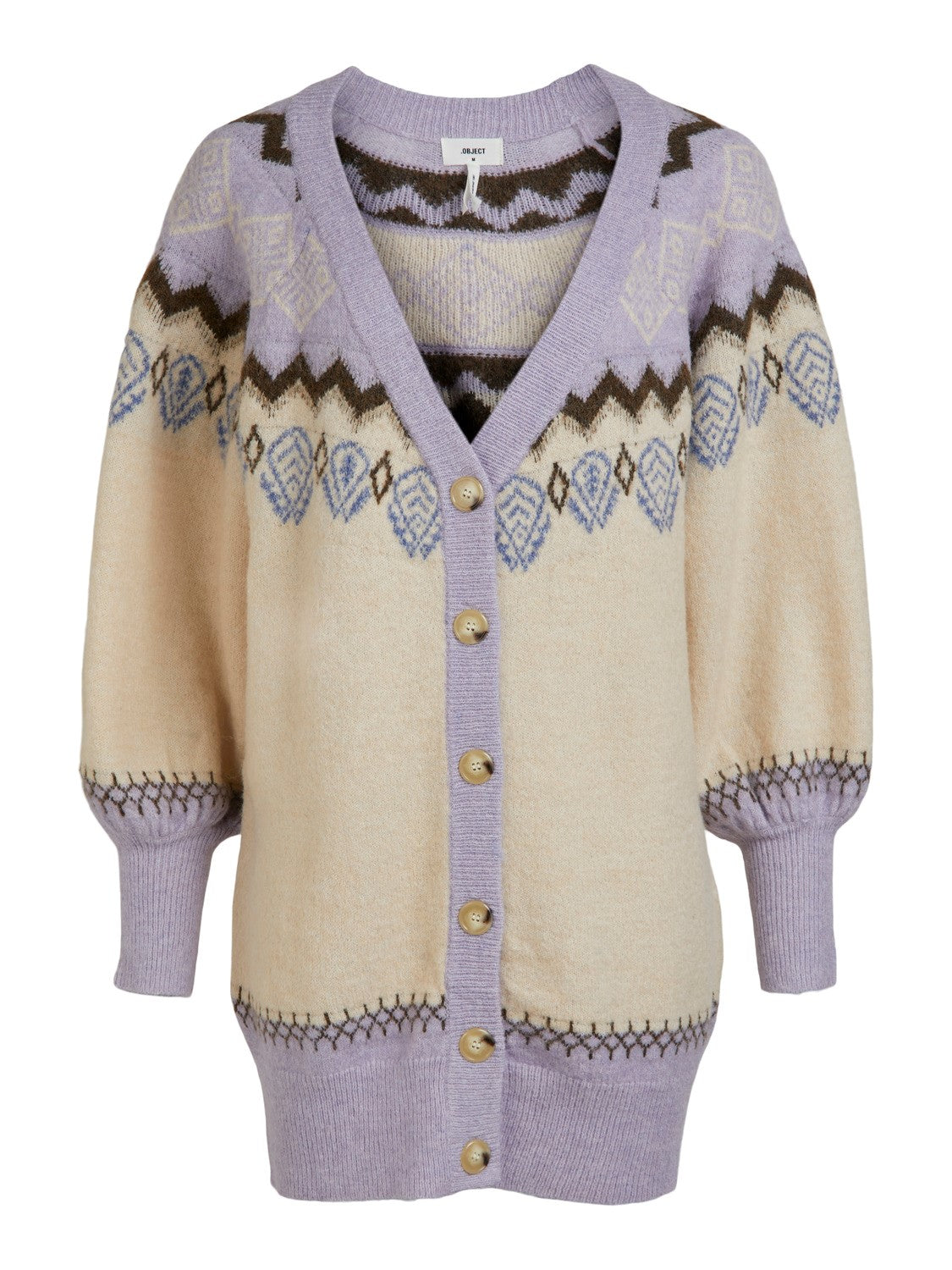 Noella Knit Cardigan (Languid Lavender)