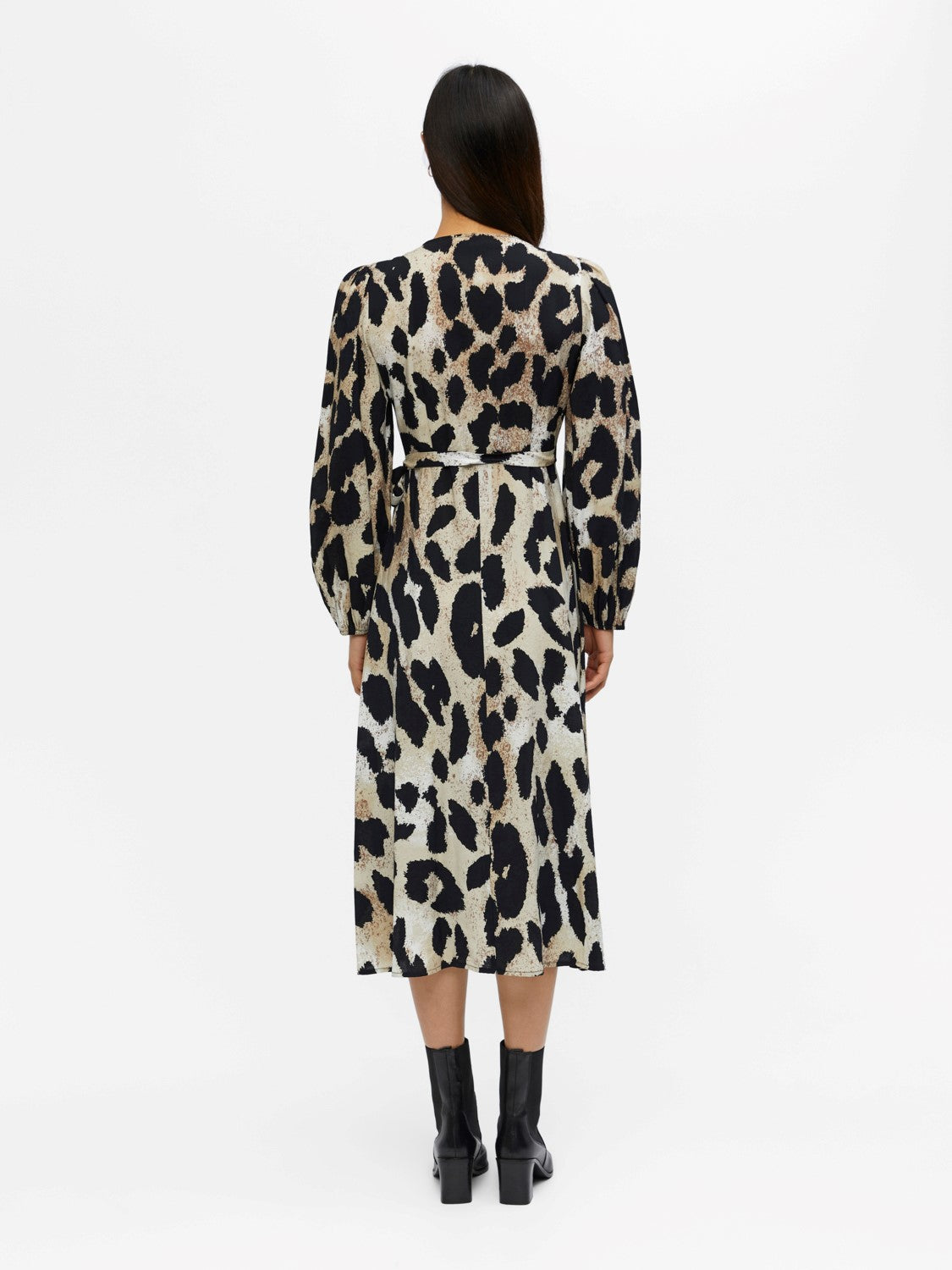 Leonie Wrap Midi Dress