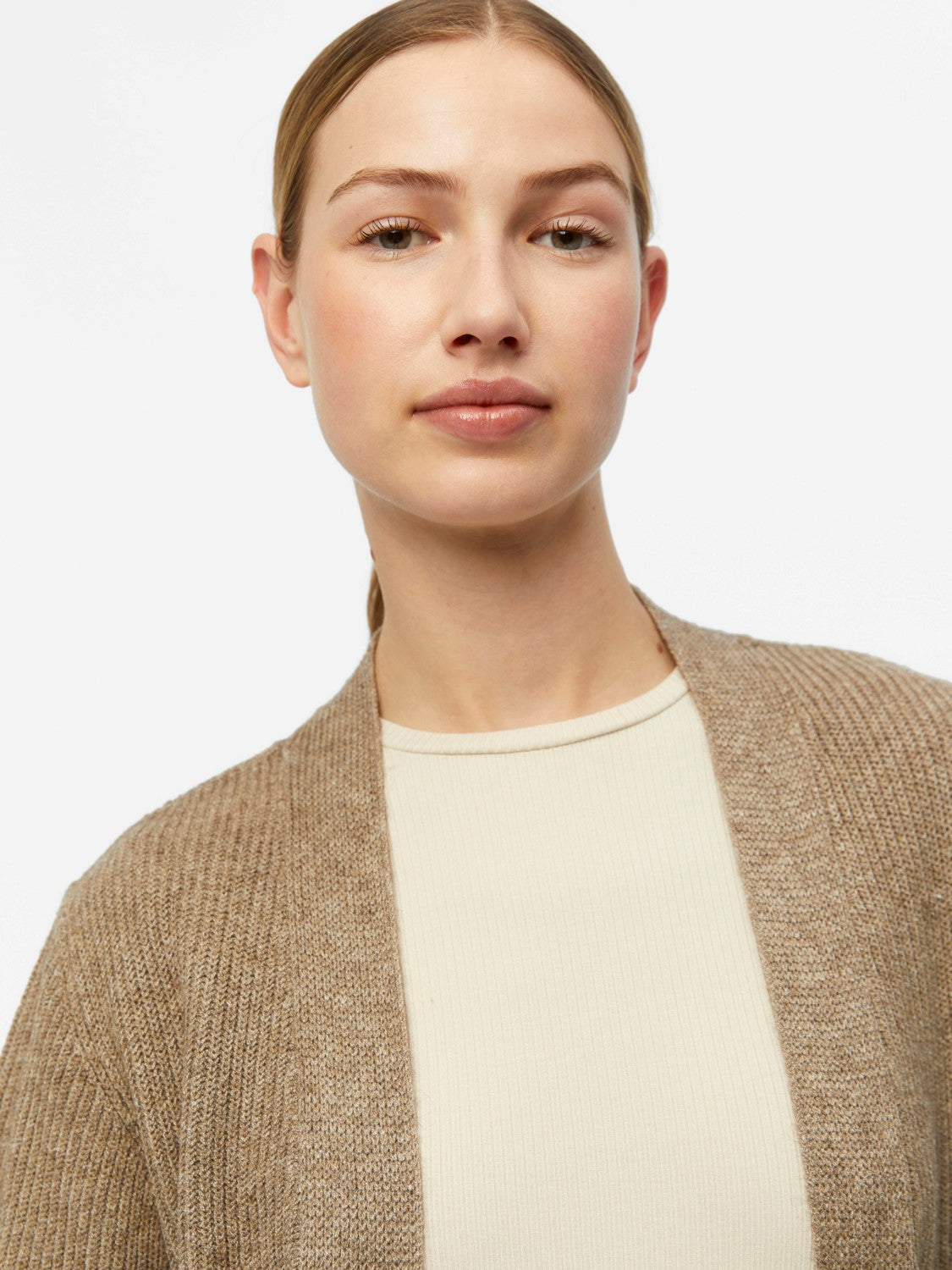 Malena Cardigan (Fossil Melange)