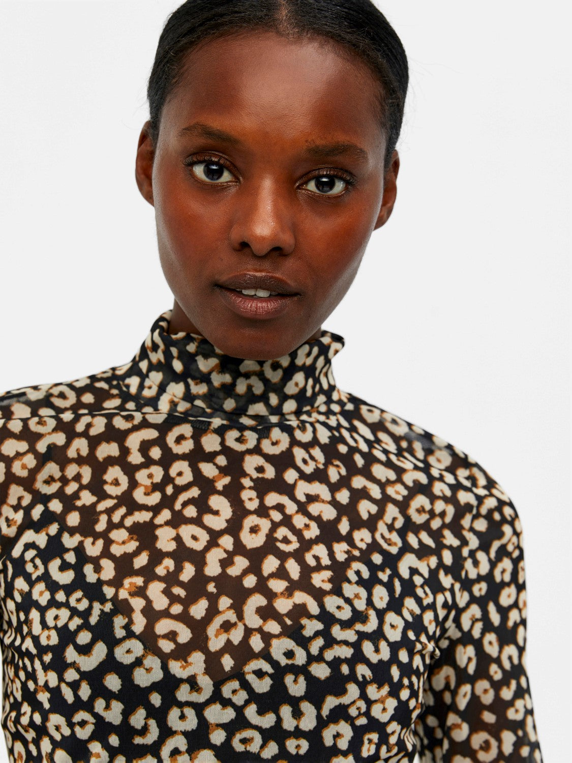 Mariann High Neck Top