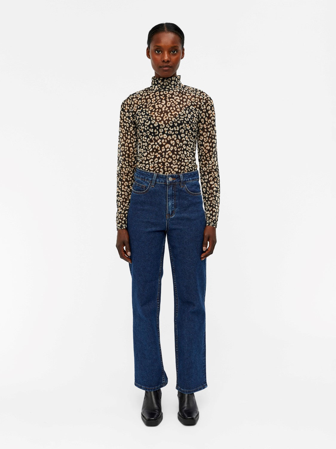 Mariann High Neck Top