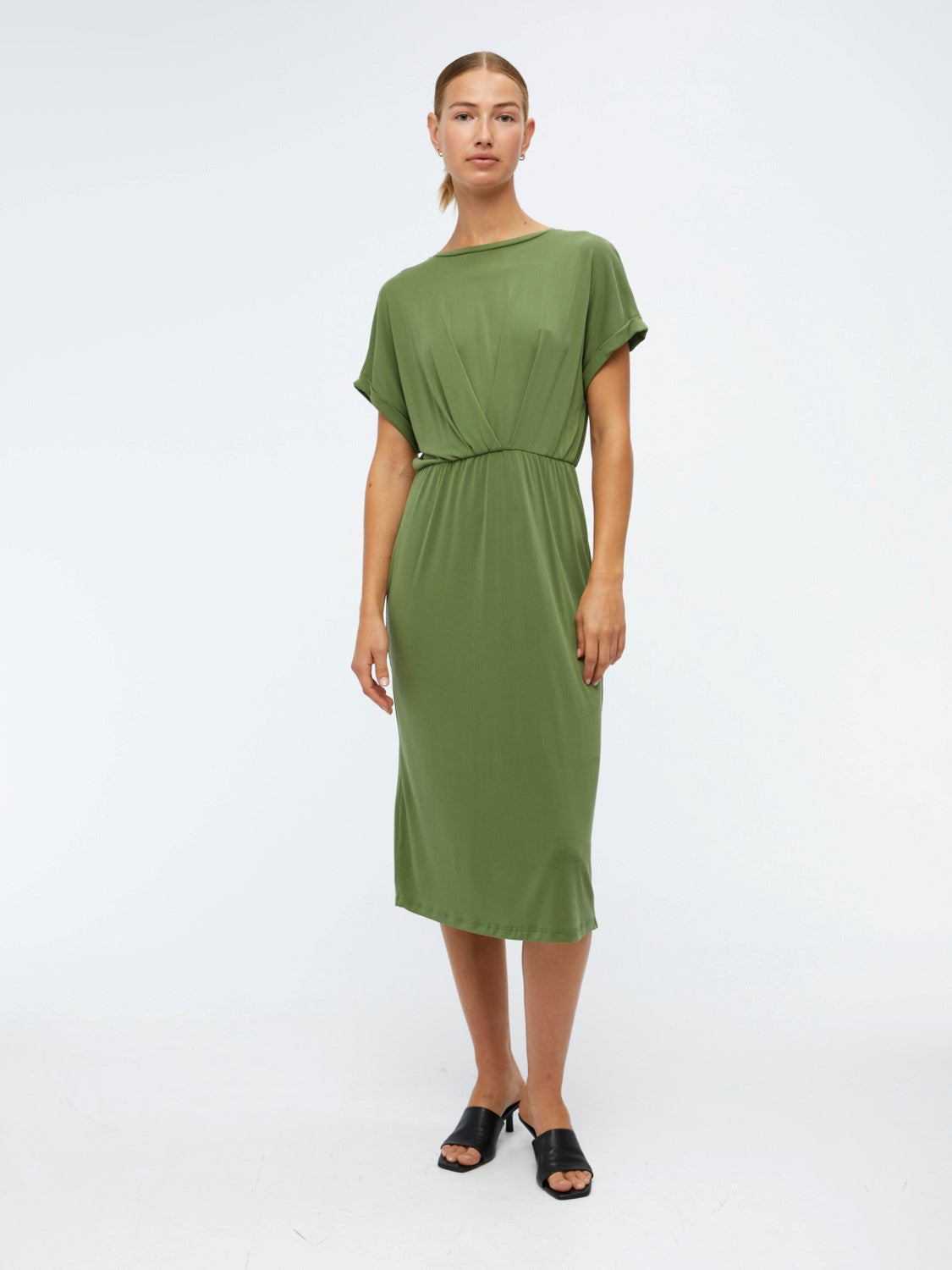 JANNIE DRESS (VINEYARD GREEN)