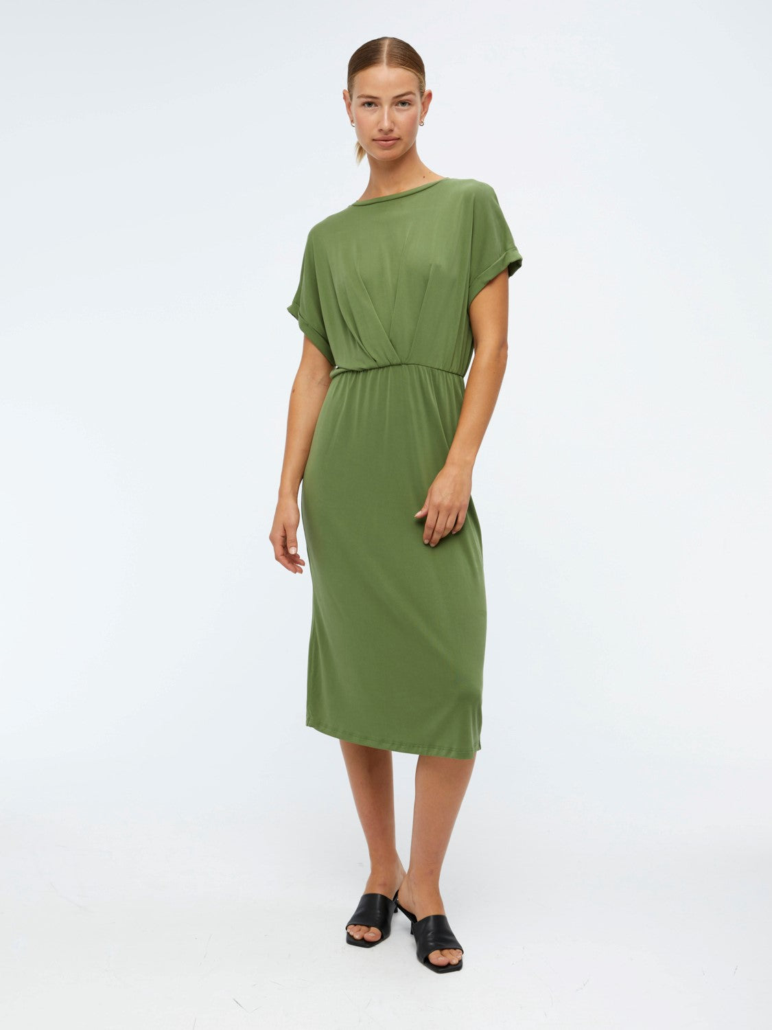 JANNIE DRESS (VINEYARD GREEN)