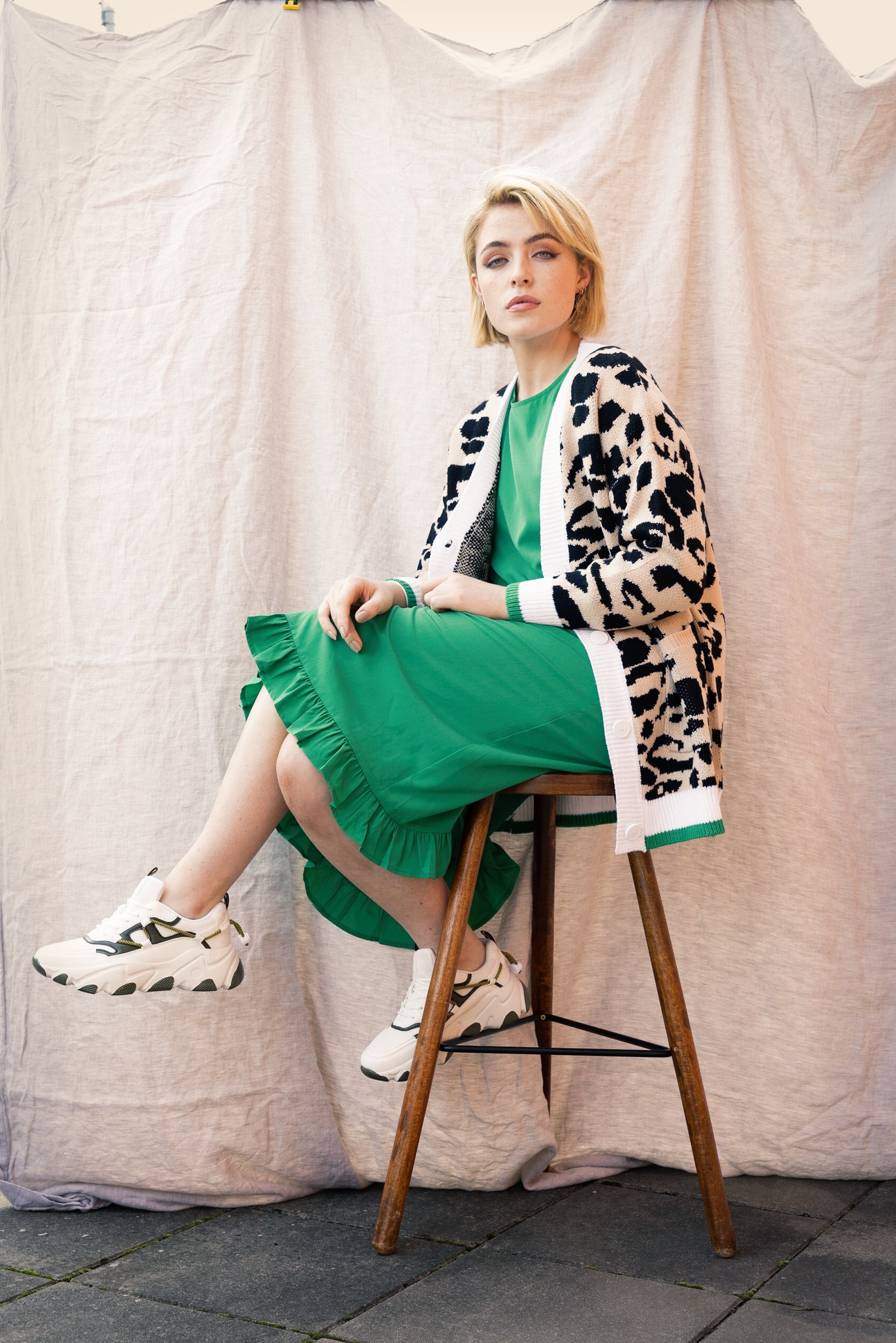 OH MOLLY Leopard Cardigan