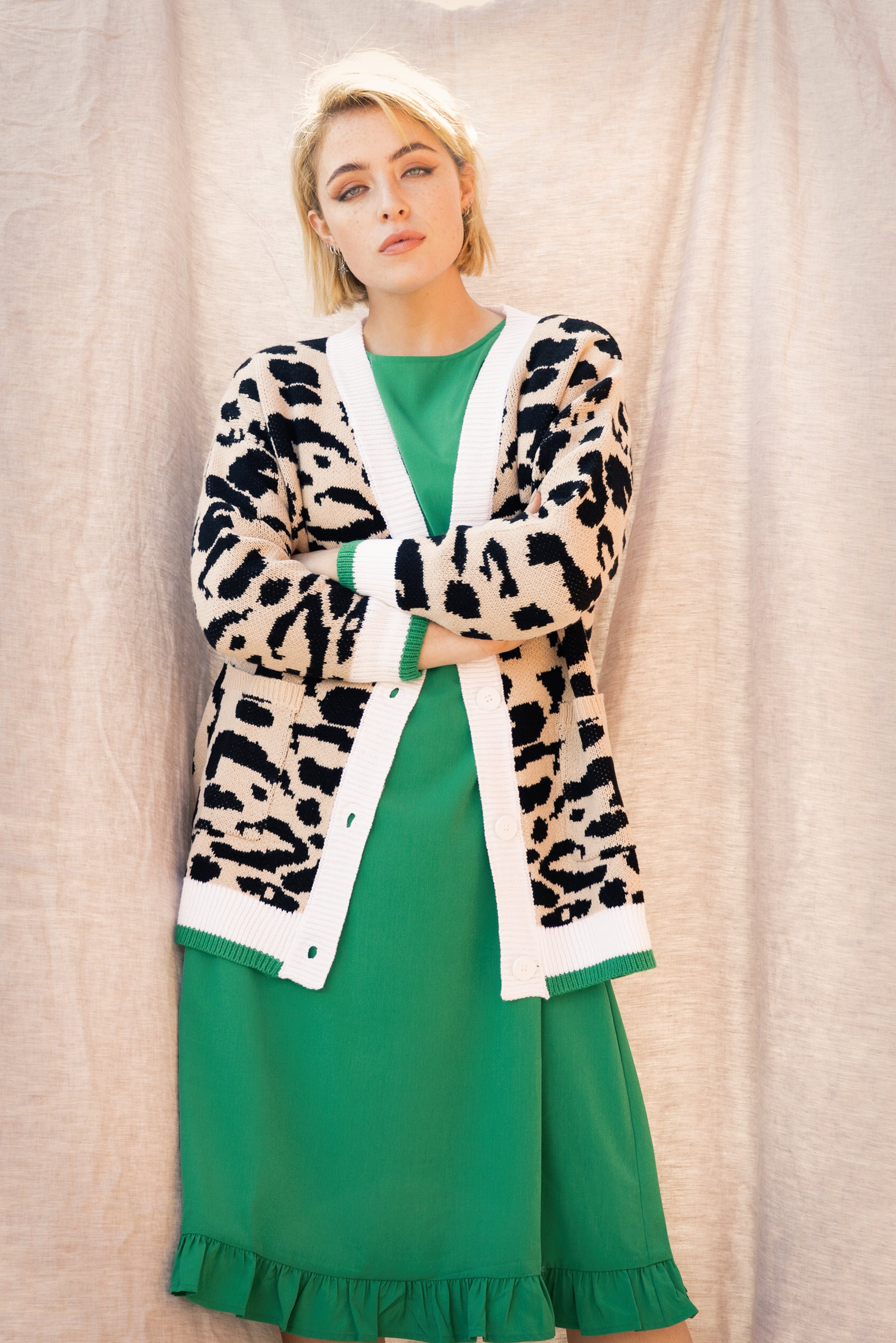 OH MOLLY Leopard Cardigan