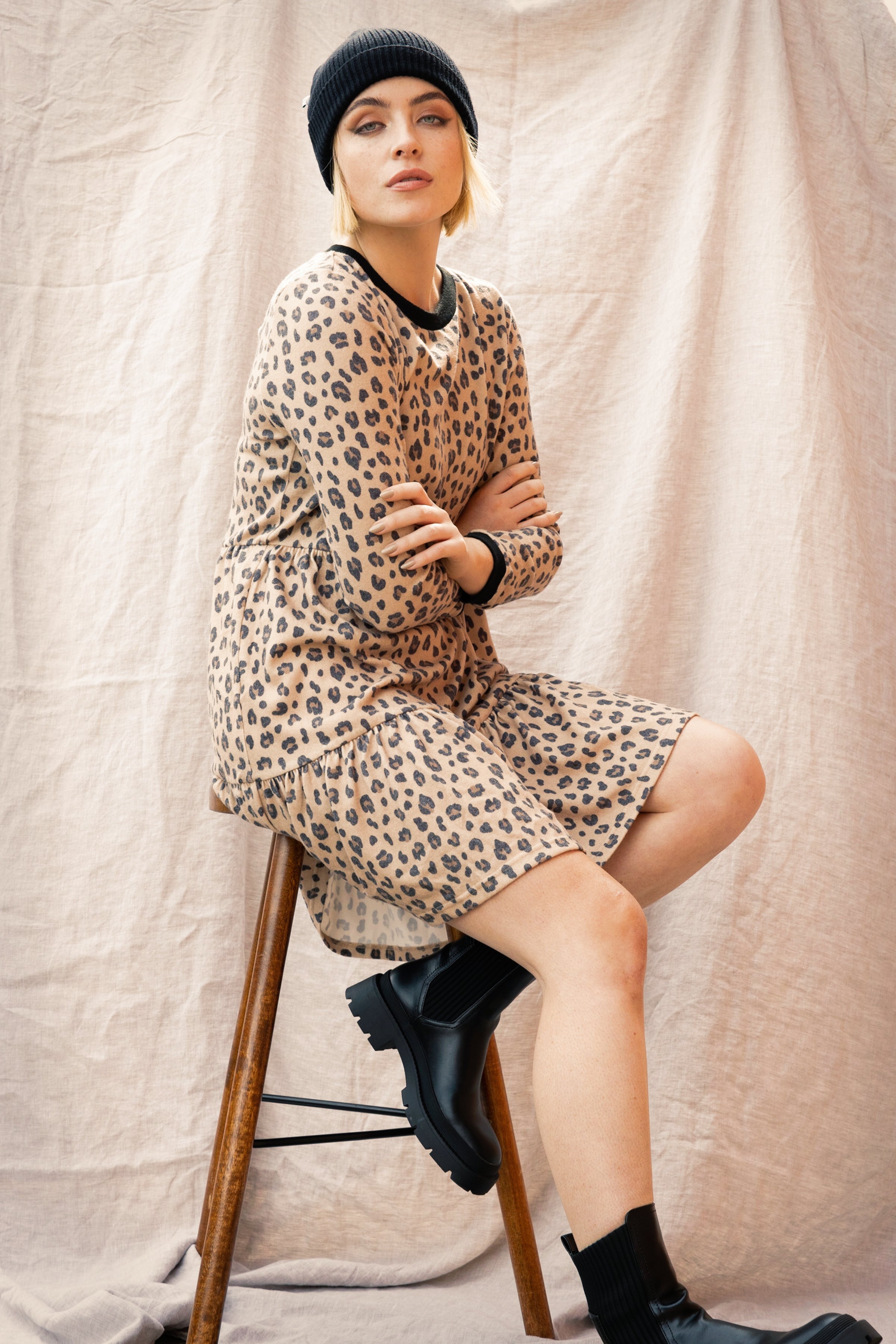 OH MOLLY Leopard print dress