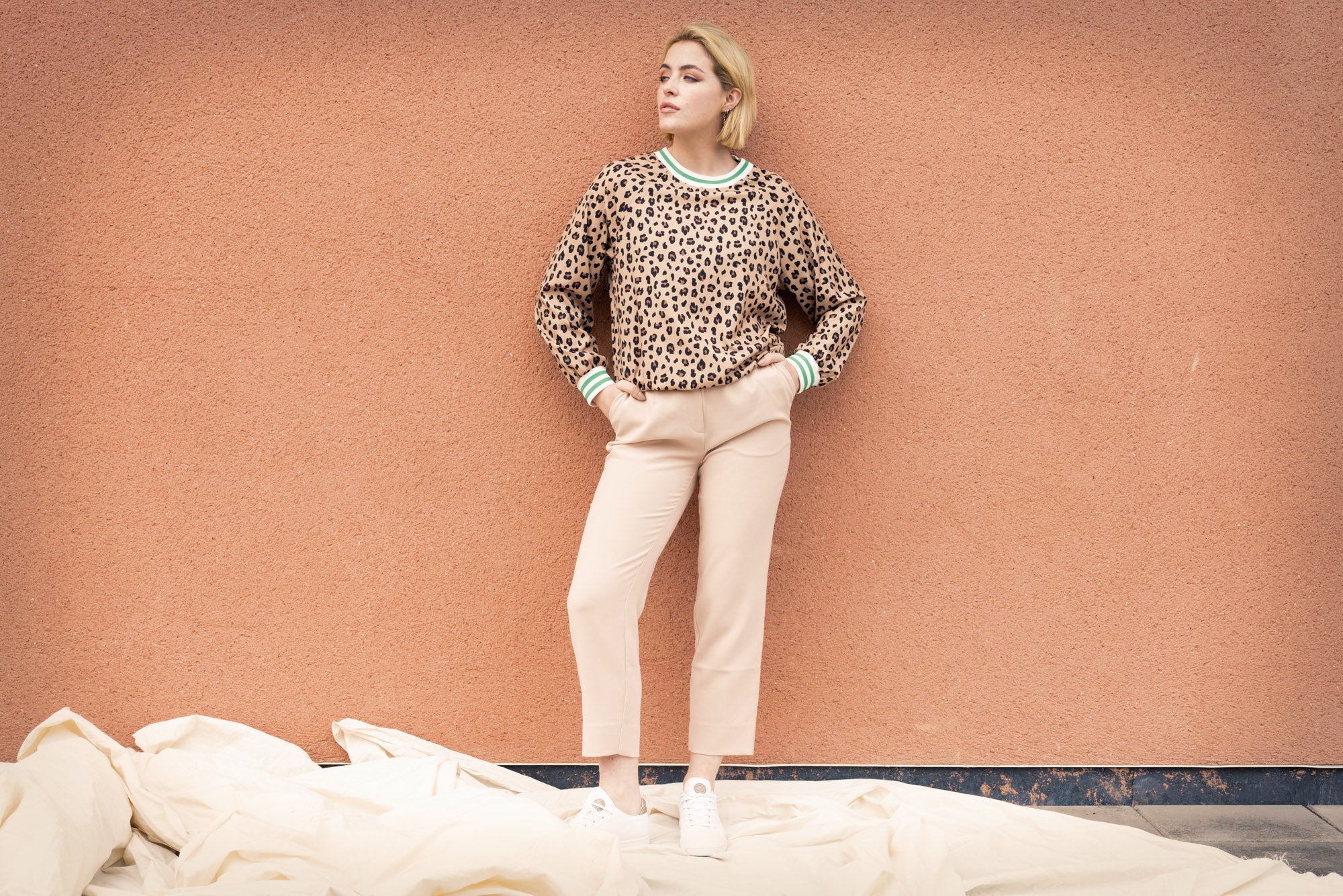 OH MOLLY Trousers Beige