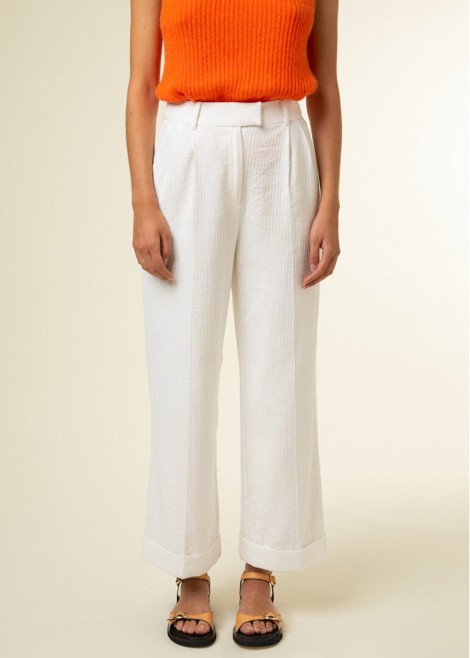 Palmer Trouser (White)