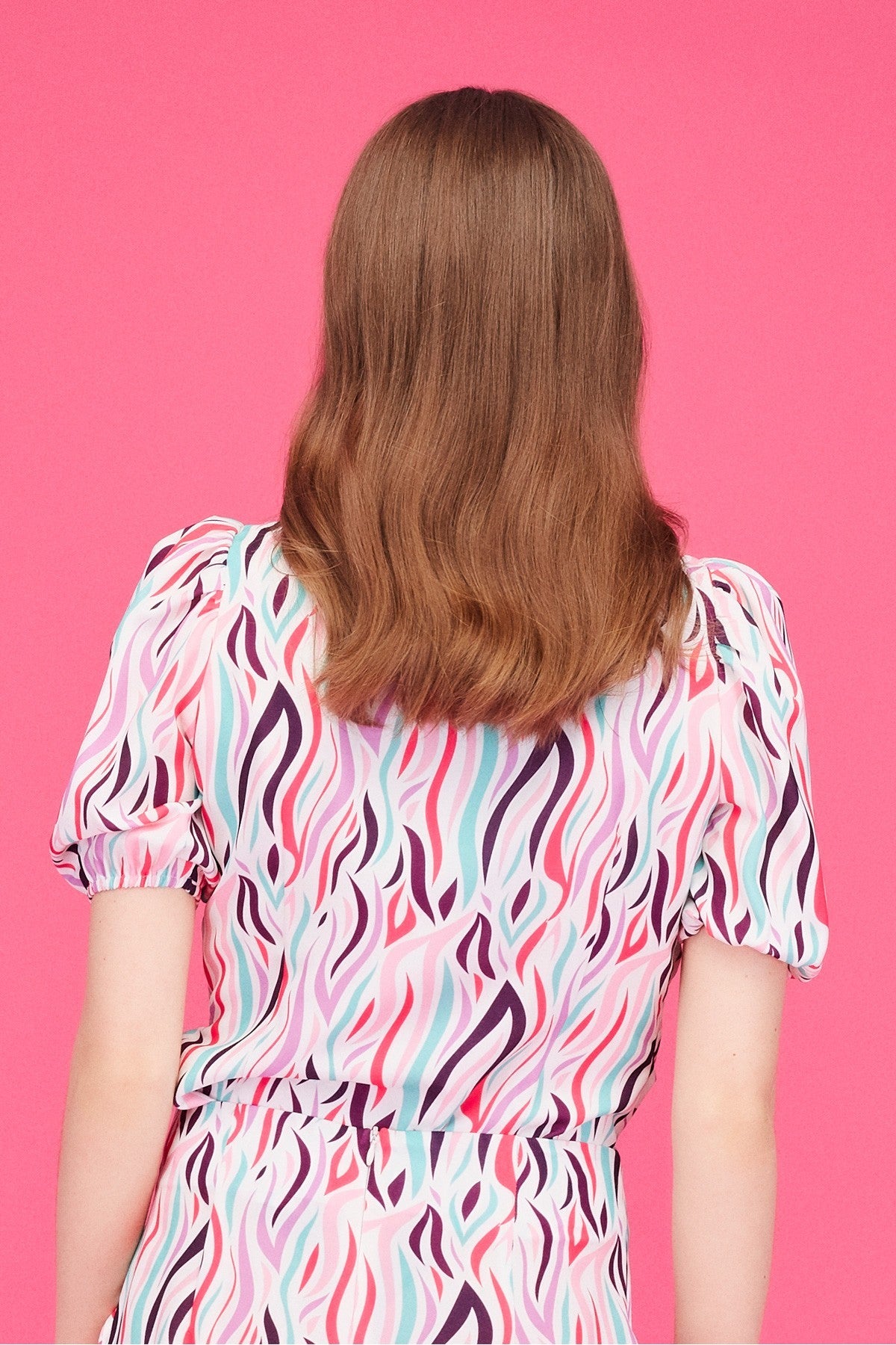 Sandra Top (Pink Zebra)