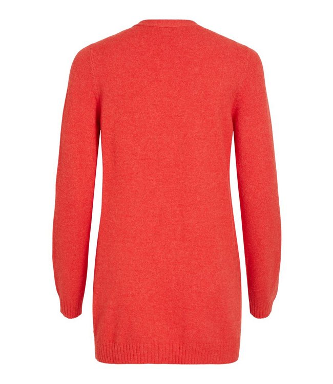 Ashley Open Knit Cardigan (Barbados Cherry)