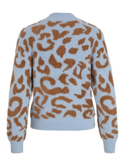 Leo Knit Jumper (Blue)