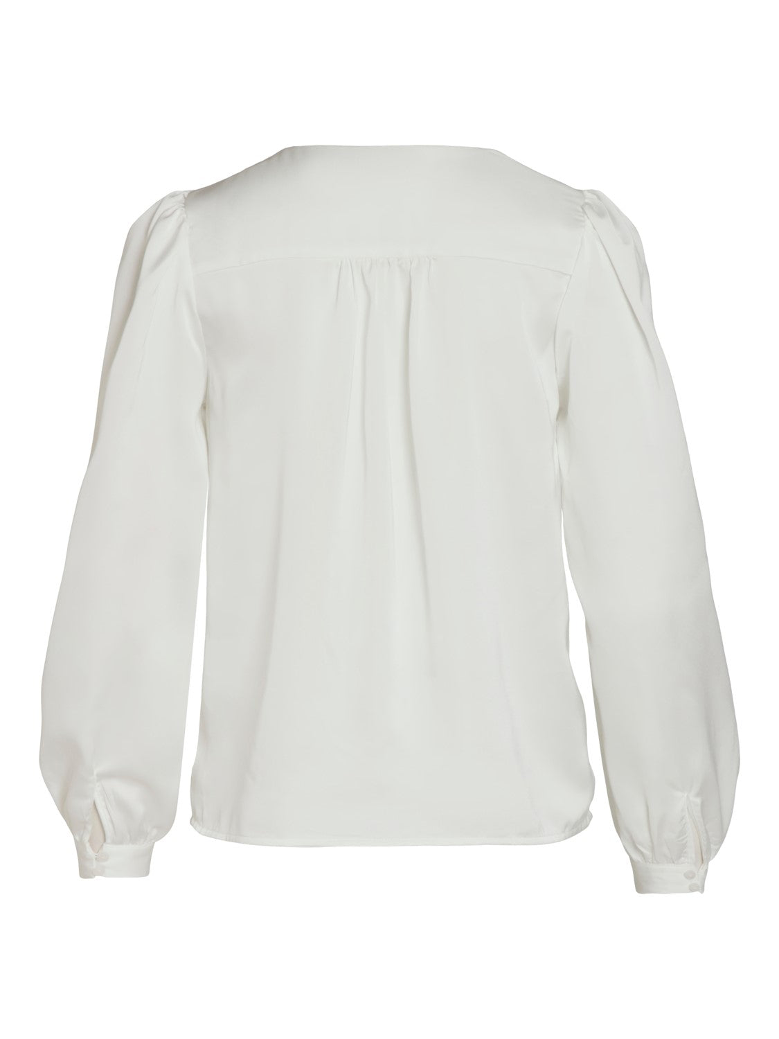 Viellette V-Neck Shirt (Snow White)