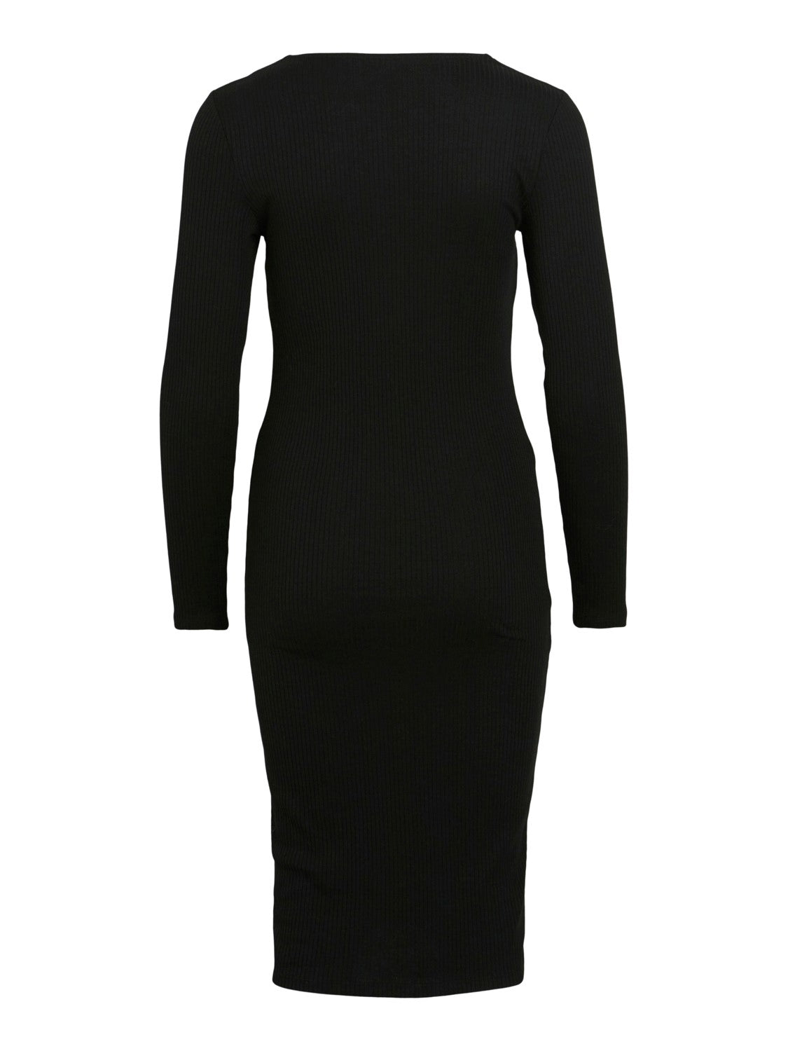 Ria Rib Dress (Black)