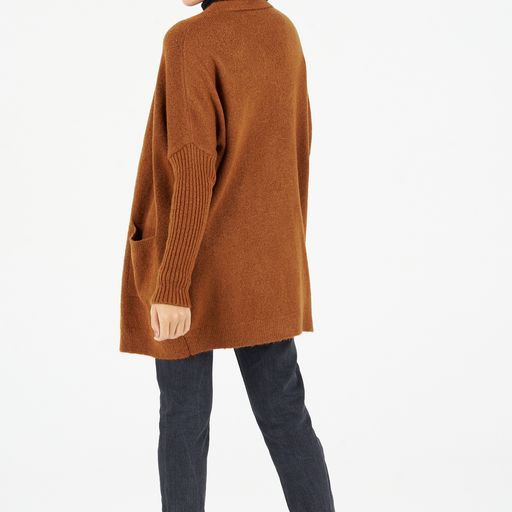 WILL CARDIGAN (RUST)