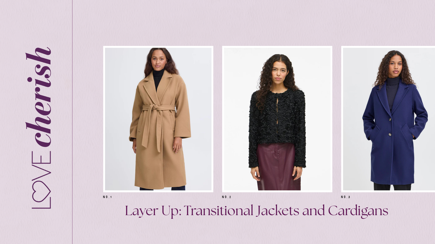 Transitional Jackets and Cardigans