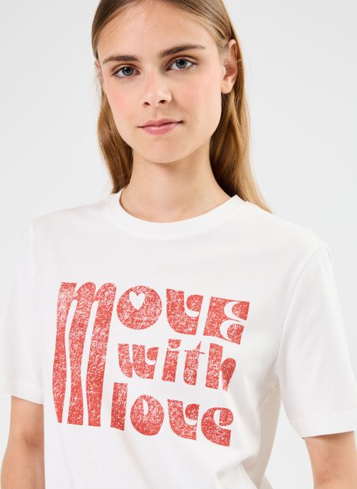 Star T-Shirt (Snow White/Ketchup)