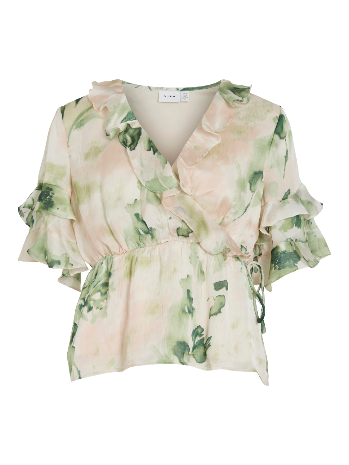 Molina Faux Wrap Top (Birch/Molina)