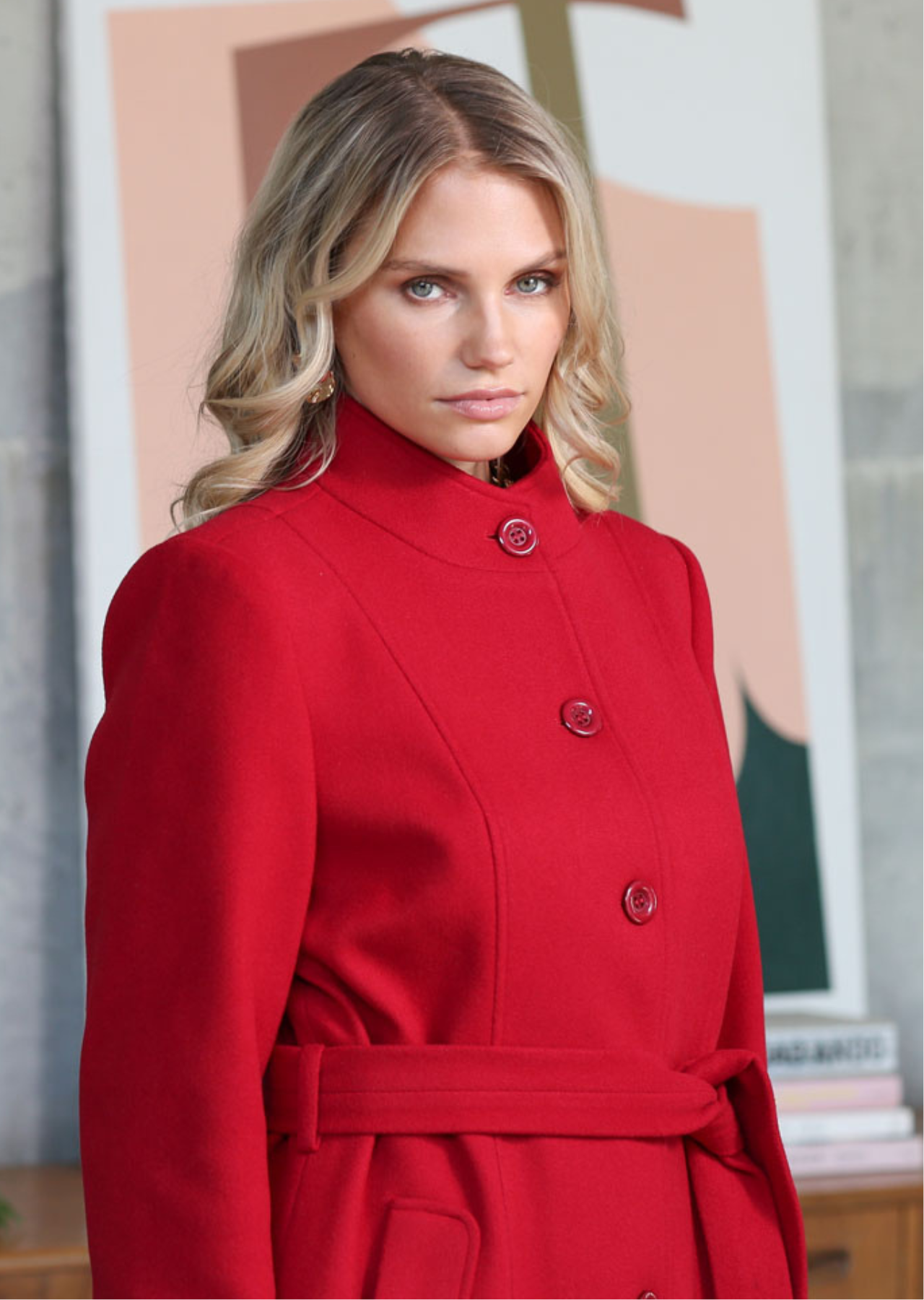 Amanda Coat (Red)