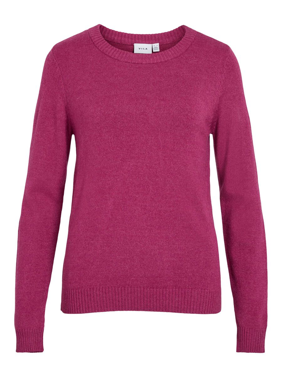 Floria Knitted Jumper (Boysenberry)